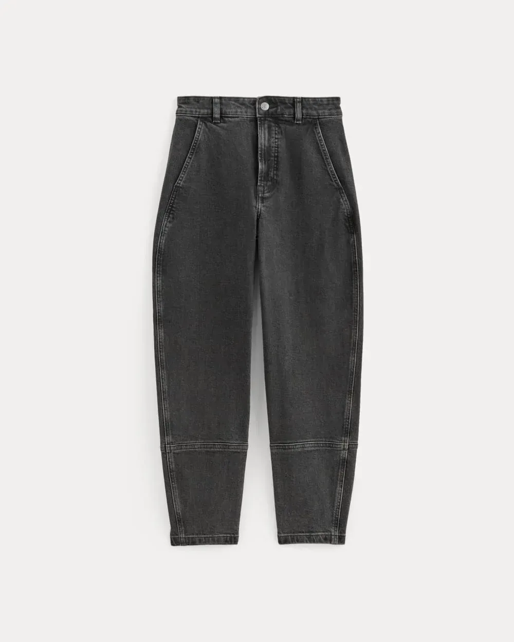 The Utility Barrel Jean – Washed Black – Regular