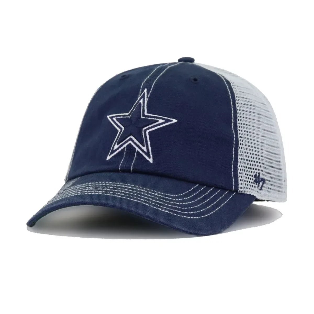 Dallas Cowboys Navy Trawler 47 Brand Clean Up Trucker