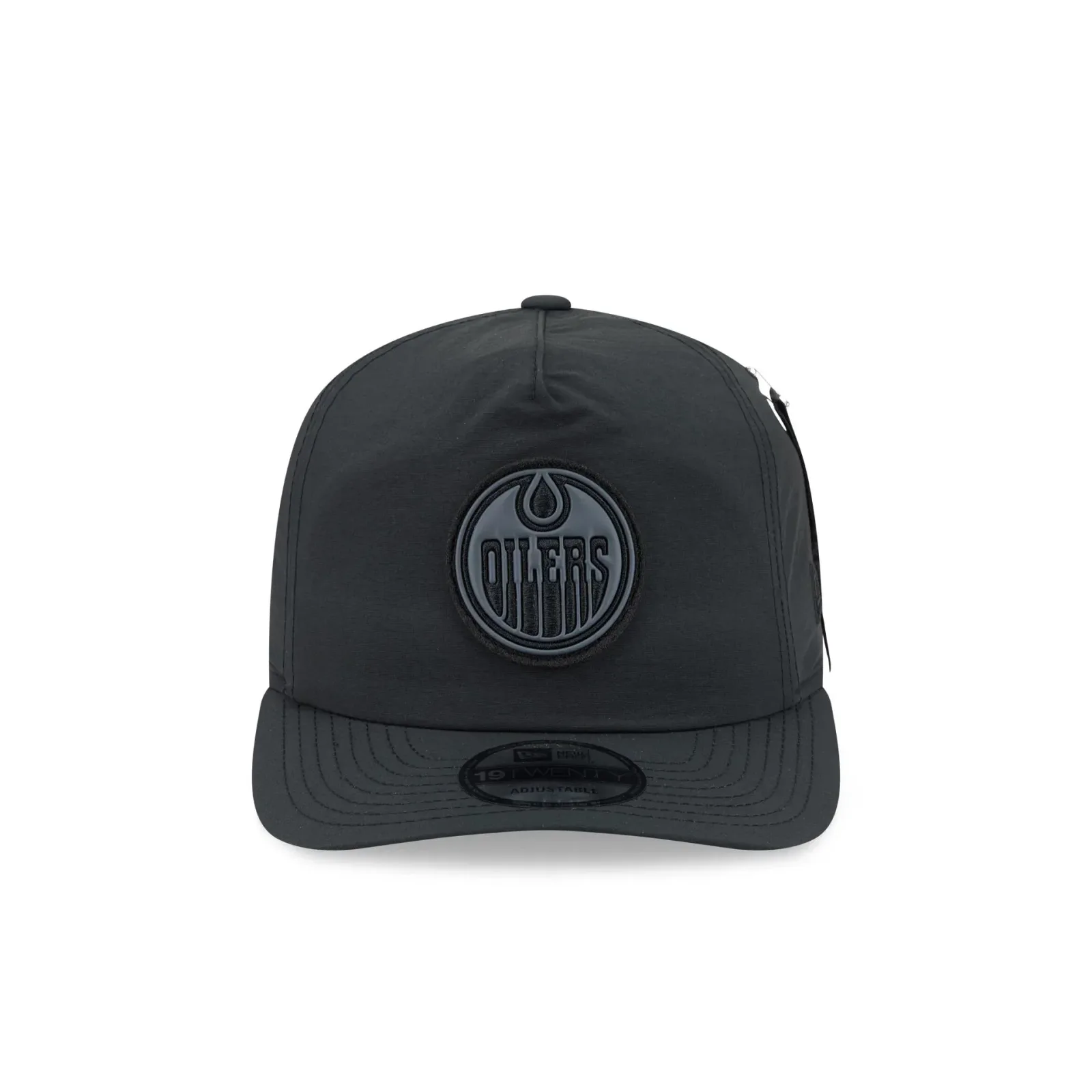 Alpha Industries x Edmonton Oilers Black 19TWENTY Adjustable Hat