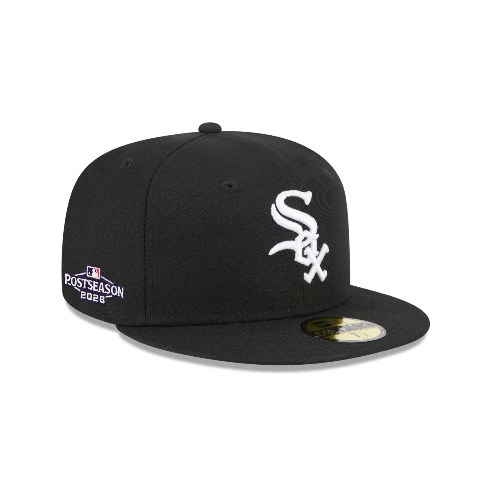 Chicago White Sox 2026 Postseason Side Patch 59FIFTY Fitted Hat