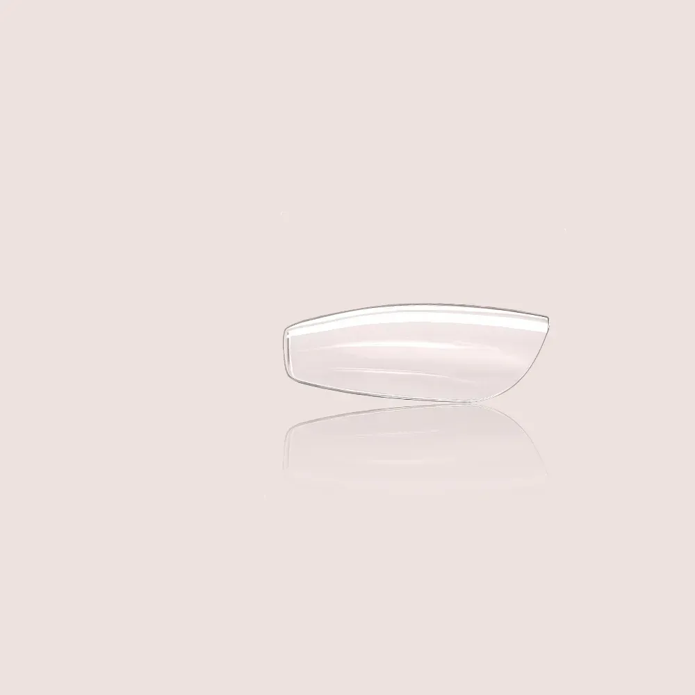 Size 00 Full Cover Coffin Short Tips, 50 count