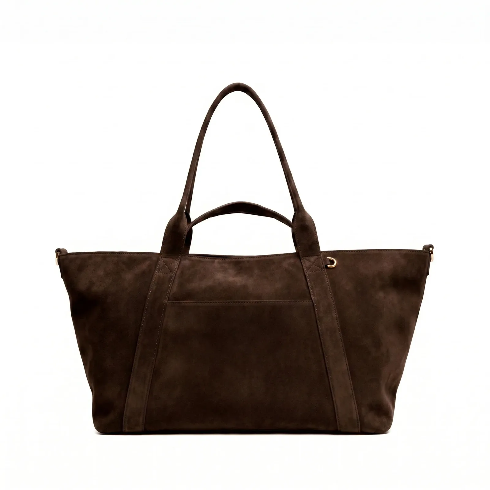 Transit Small Travel Tote Tobacco Suede