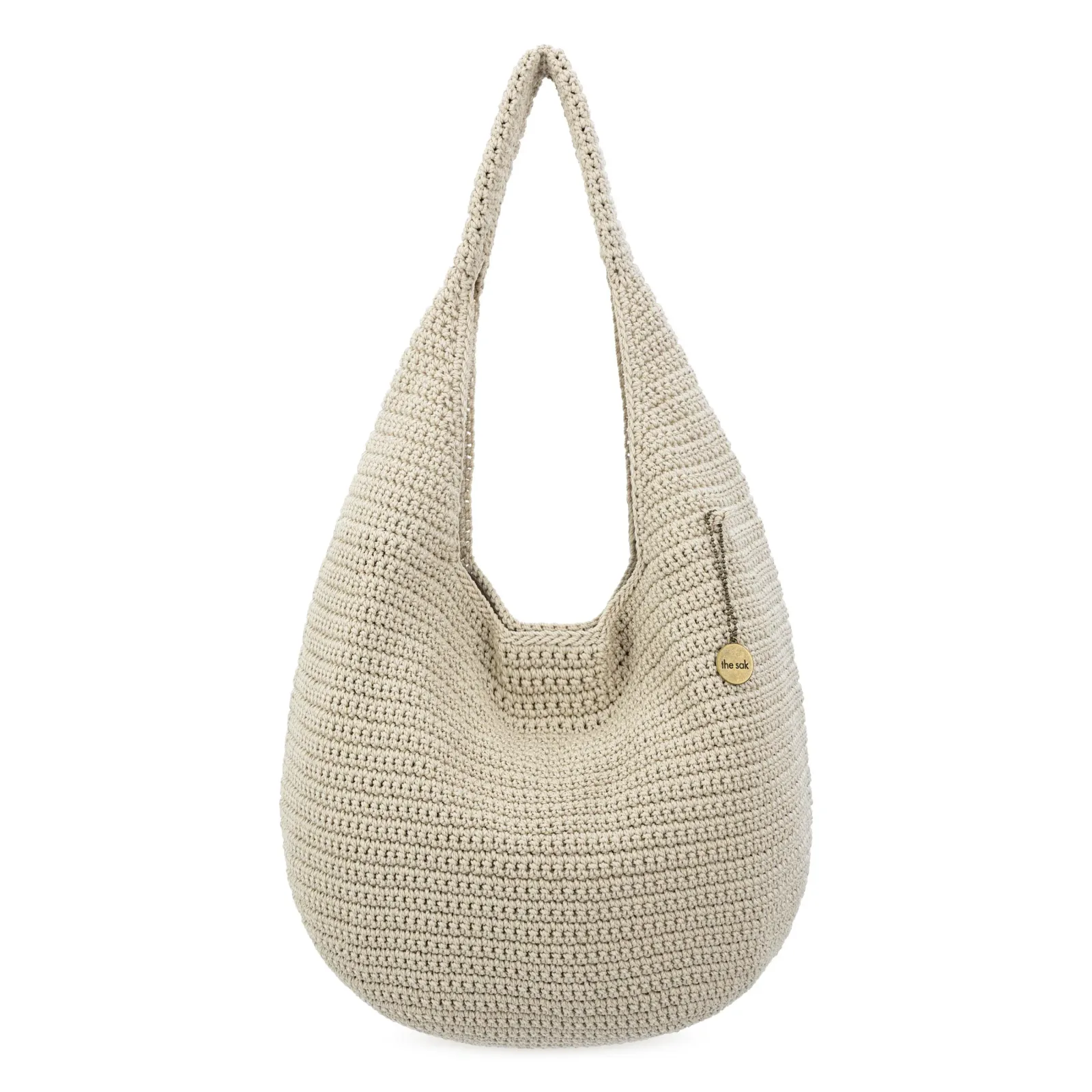 120 Shortie Hobo – Hand Crochet – Ecru