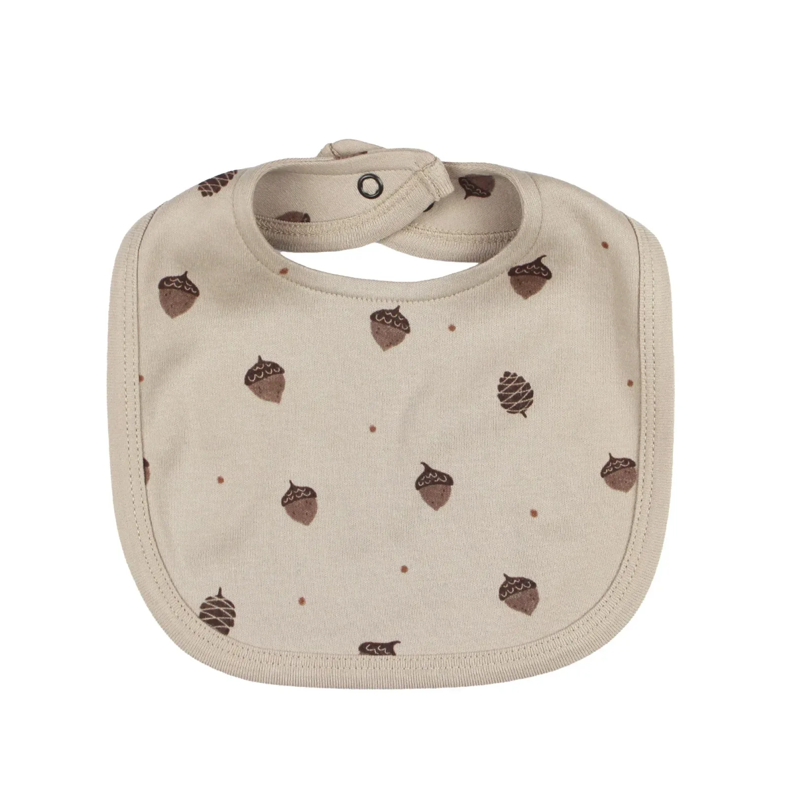 Little Acorn – Organic 2-Layer Reversible Bib