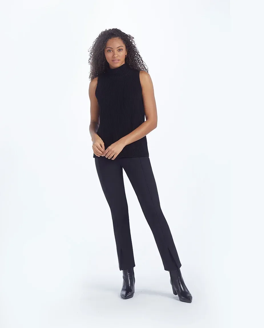 The Multitasking Slit Front Ankle Pant – Sea Urchin