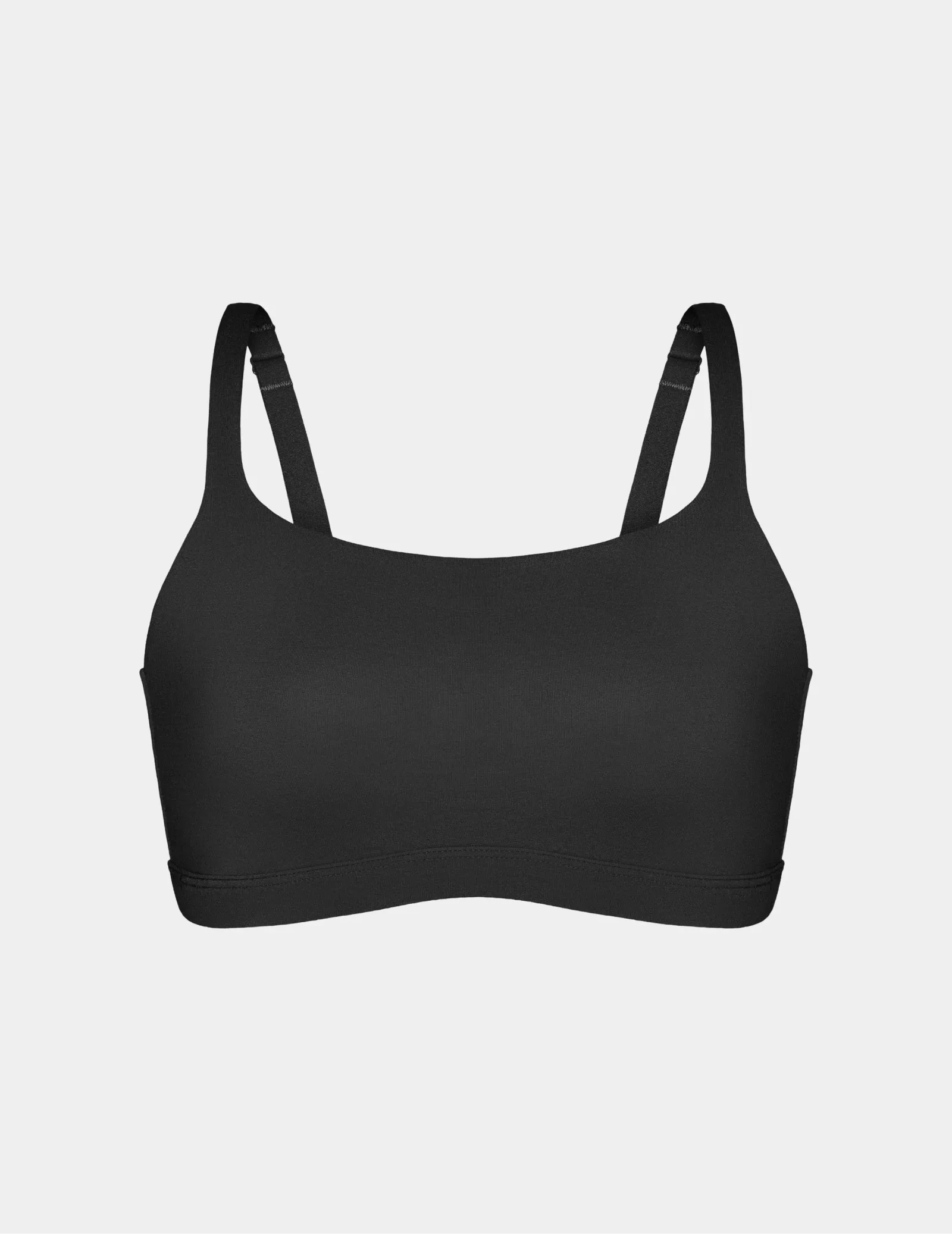 On The Go Cotton Scoop Bralette