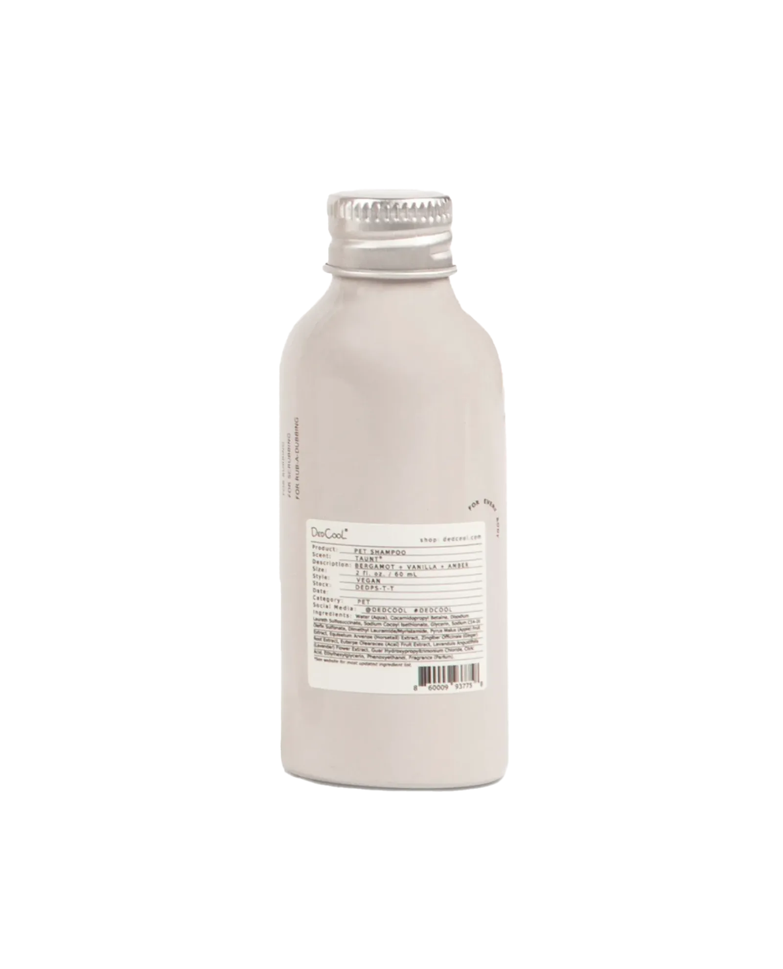 Mini Pet Shampoo 01 "Taunt"