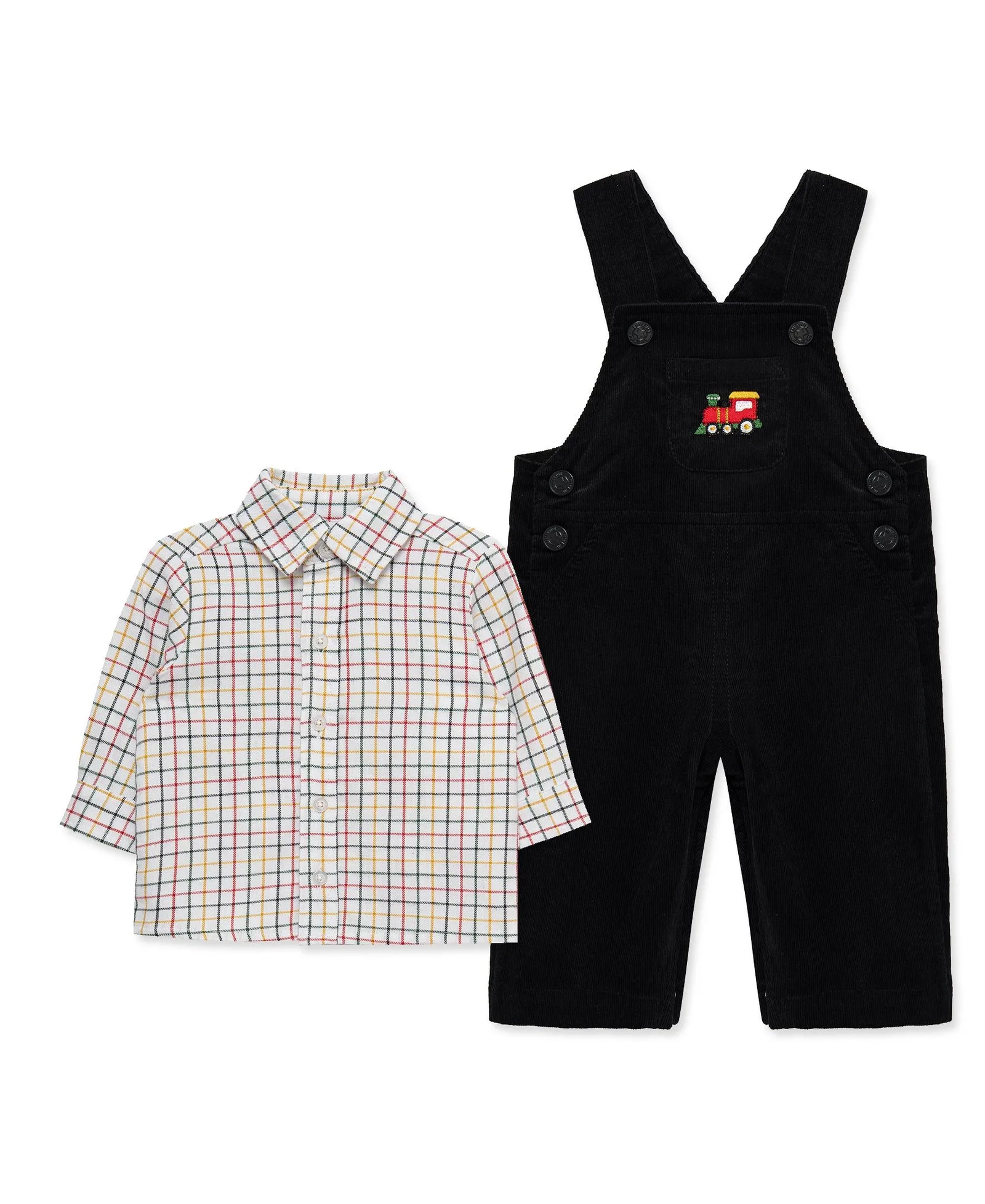 Train Treasures Overall Set (3M-9M)