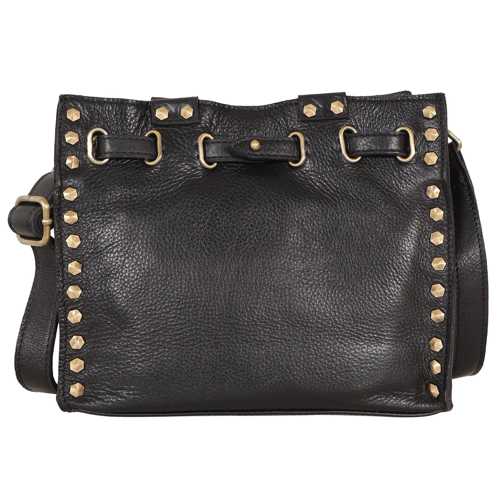 Malibu Milled Leather Crossbody Bag