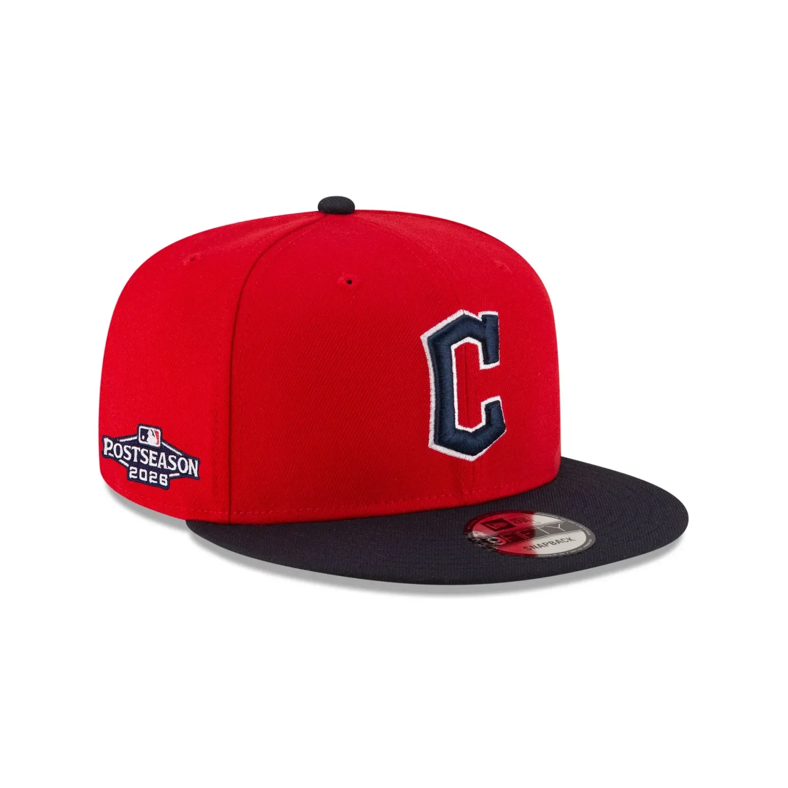Cleveland Guardians 2026 Postseason Side Patch 9FIFTY Snapback Hat
