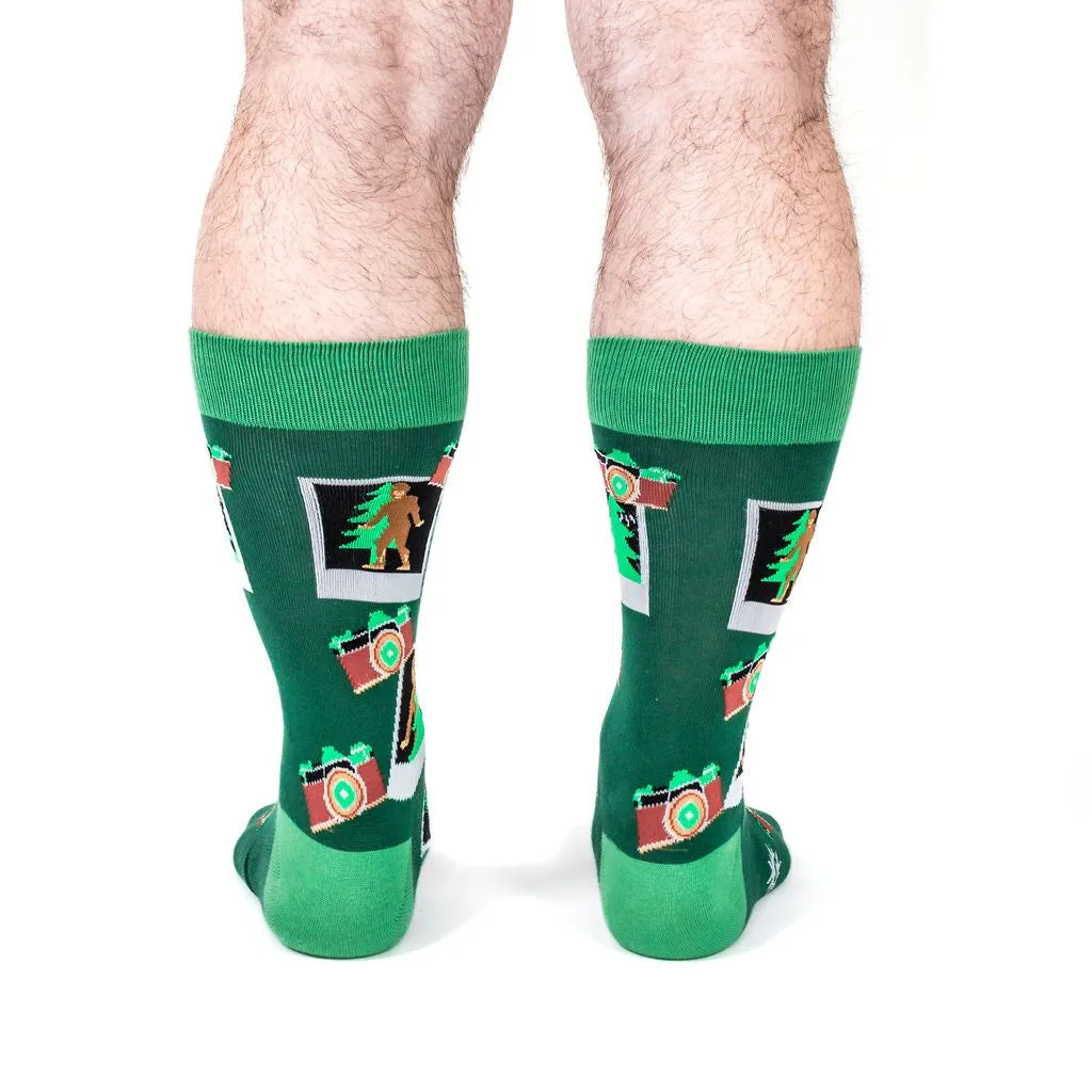 I Really Click With Bigfoot Crew Socks