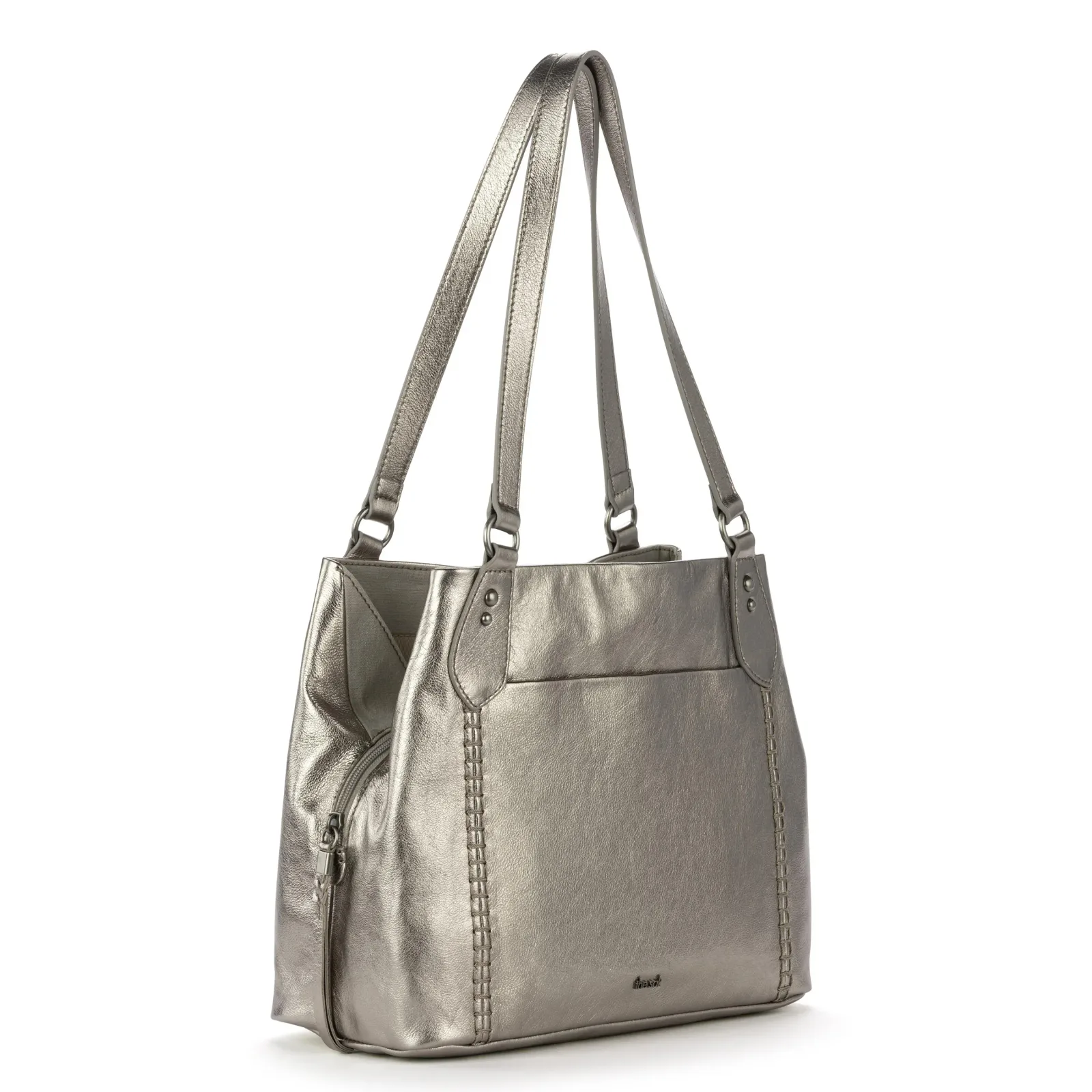 Melrose Satchel – Leather – Pyrite