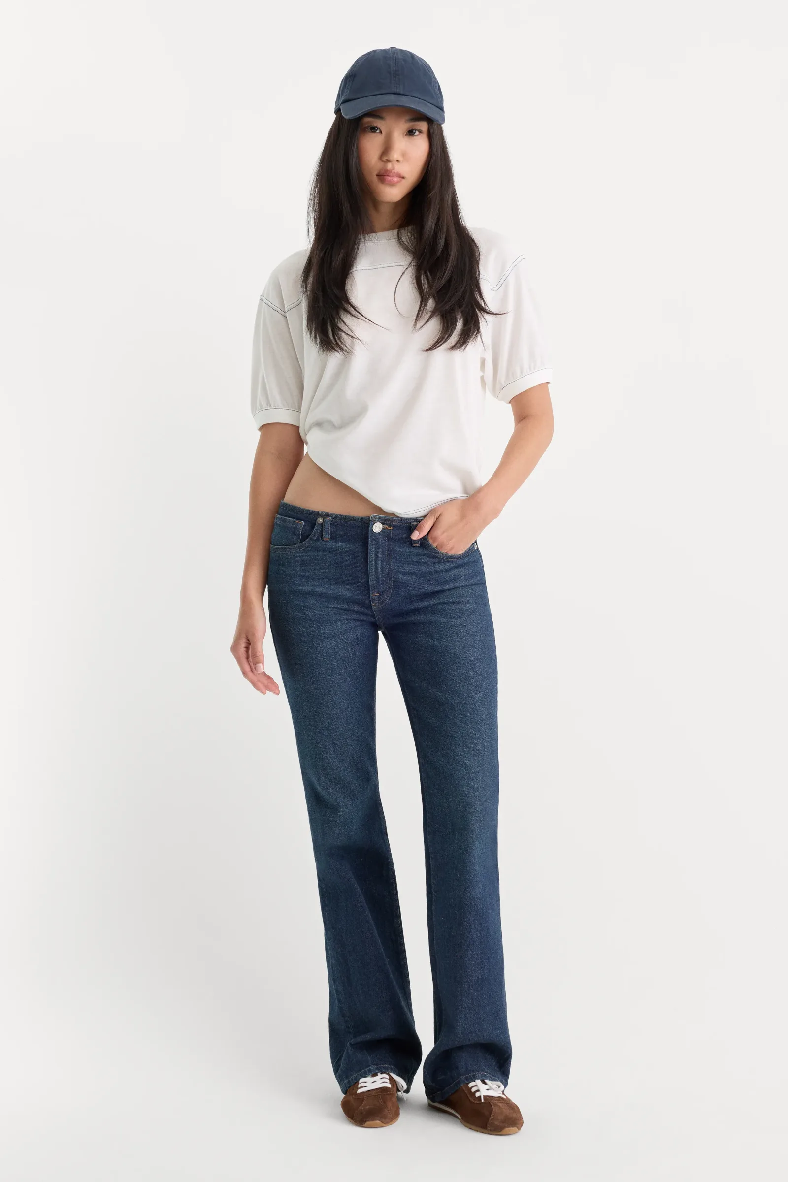 GHOST WAIST LOW RISE BOOTCUT JEANS – QUIRK