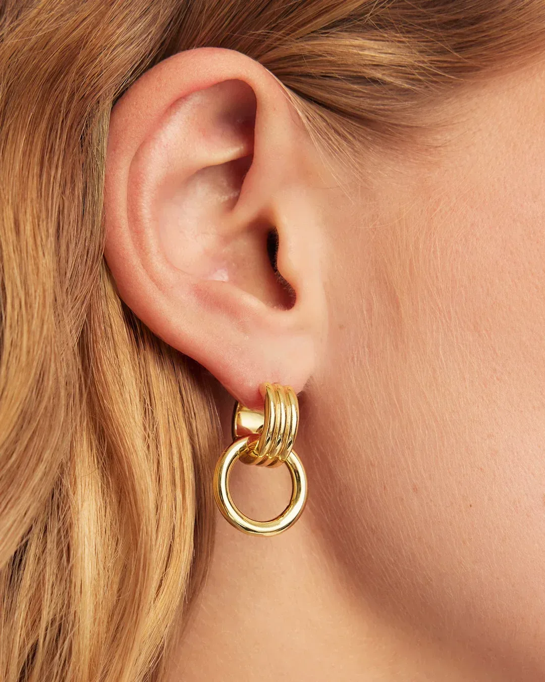 Melrose Drop Hoops