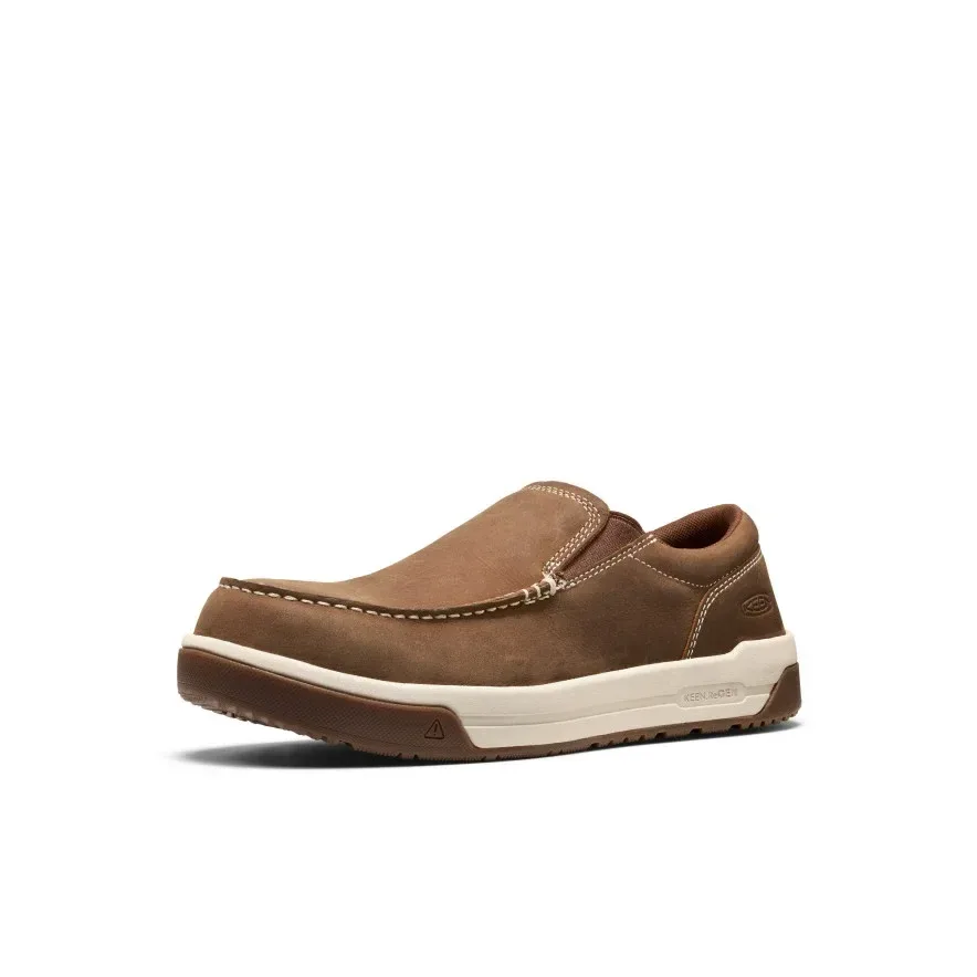 Men's Gibson Slip-On Work Shoe (Carbon Toe) – Belgian/Gum