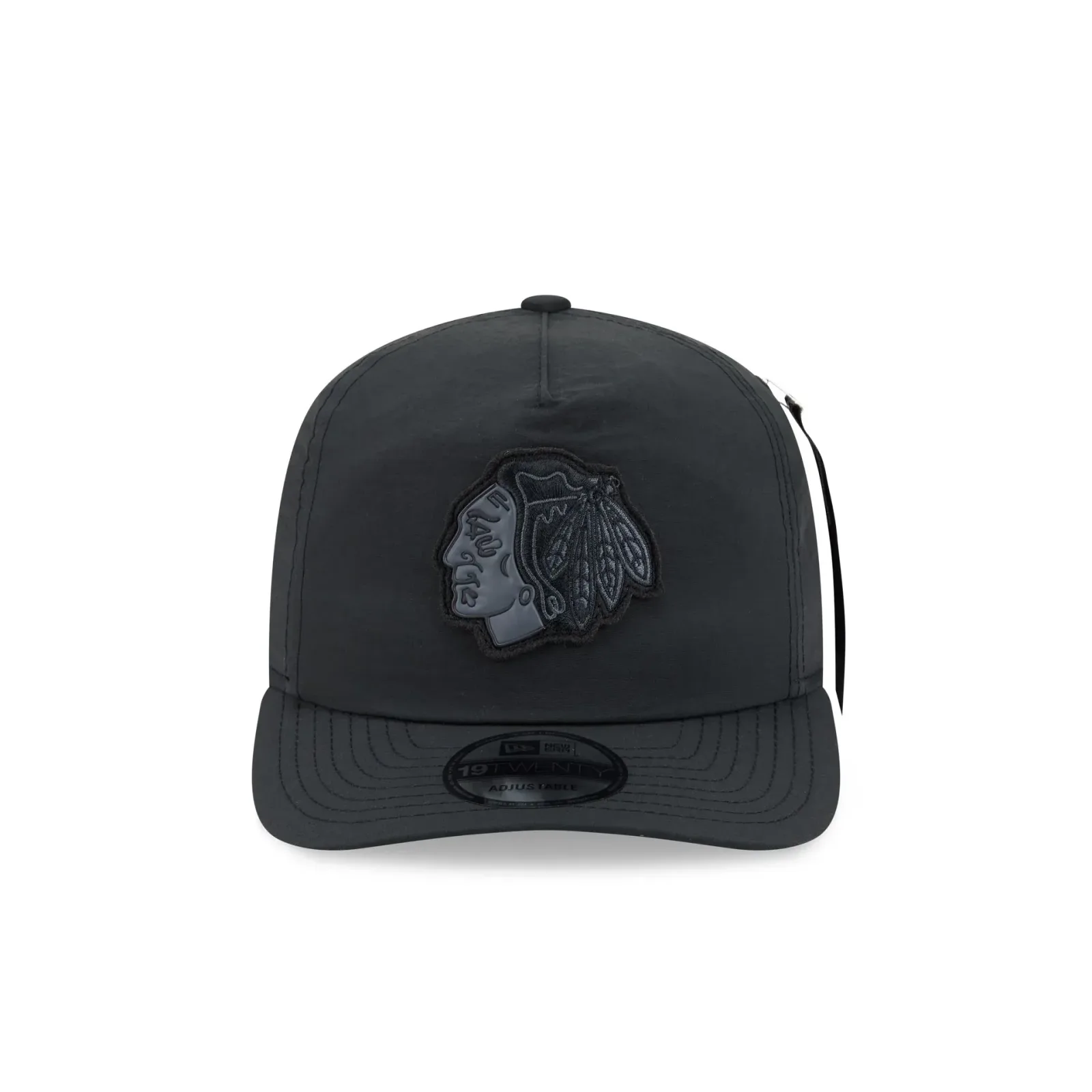 Alpha Industries x Chicago Blackhawks Black 19TWENTY Adjustable Hat