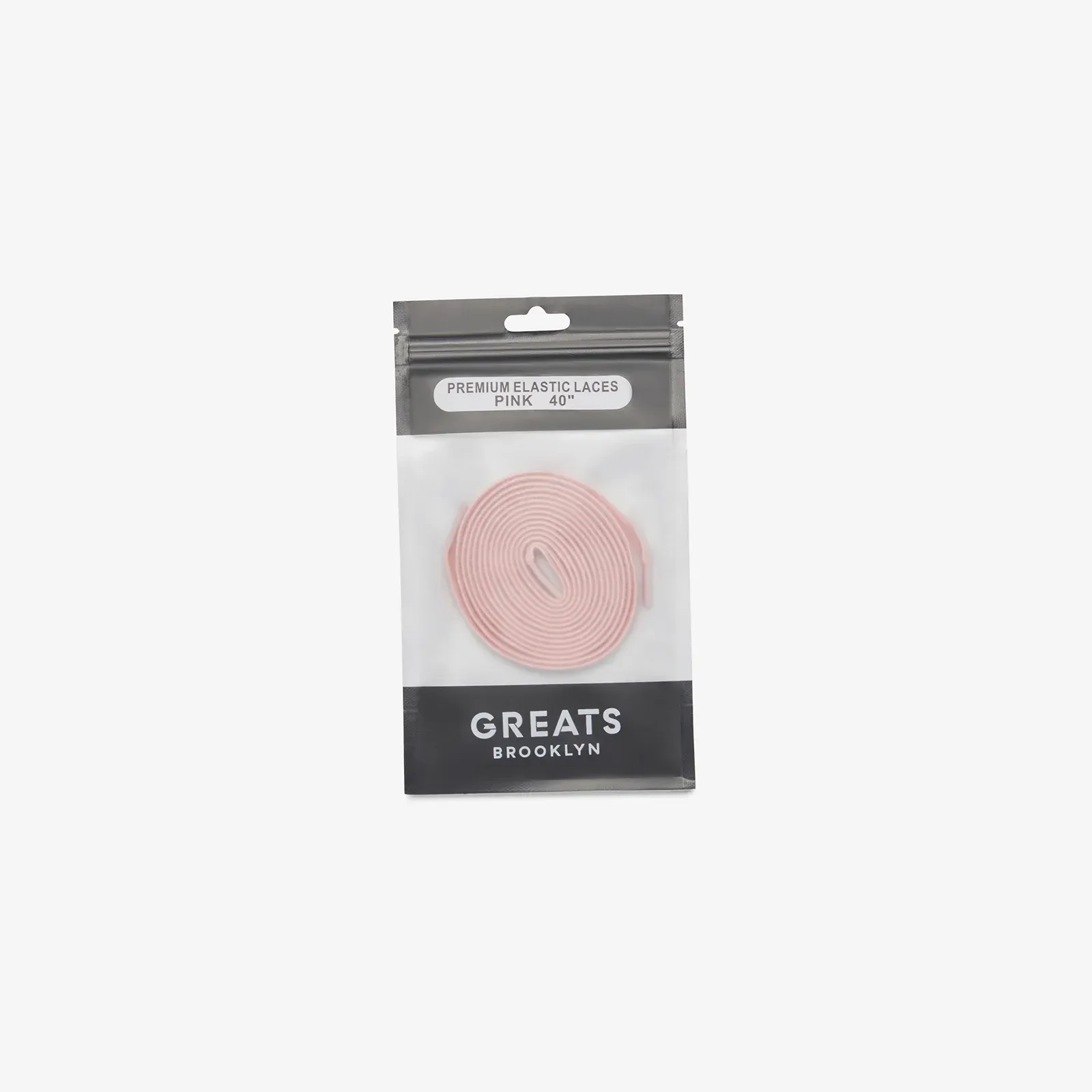GREATS Premium Elastic Laces – Pink