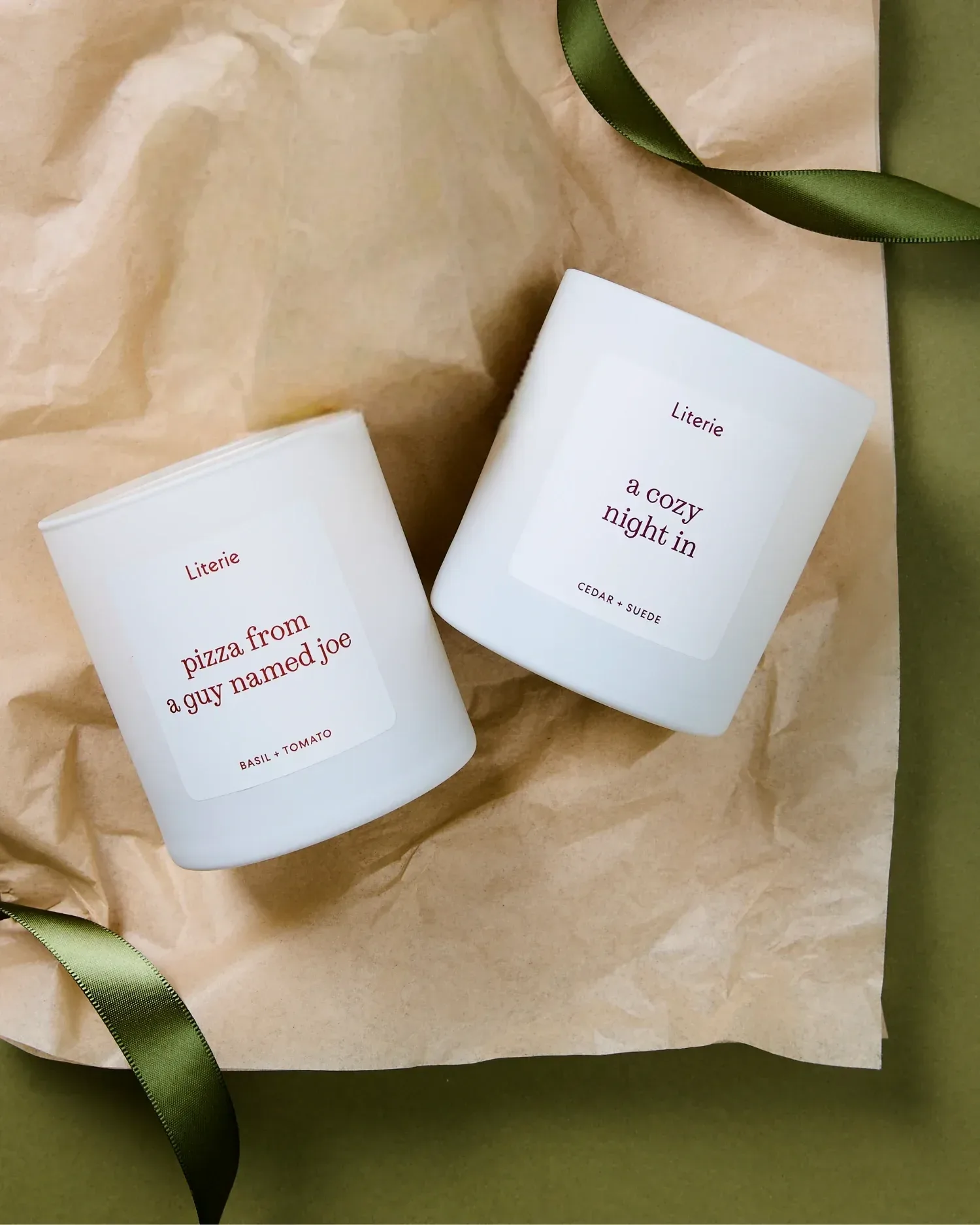 Custom Candle Duo
