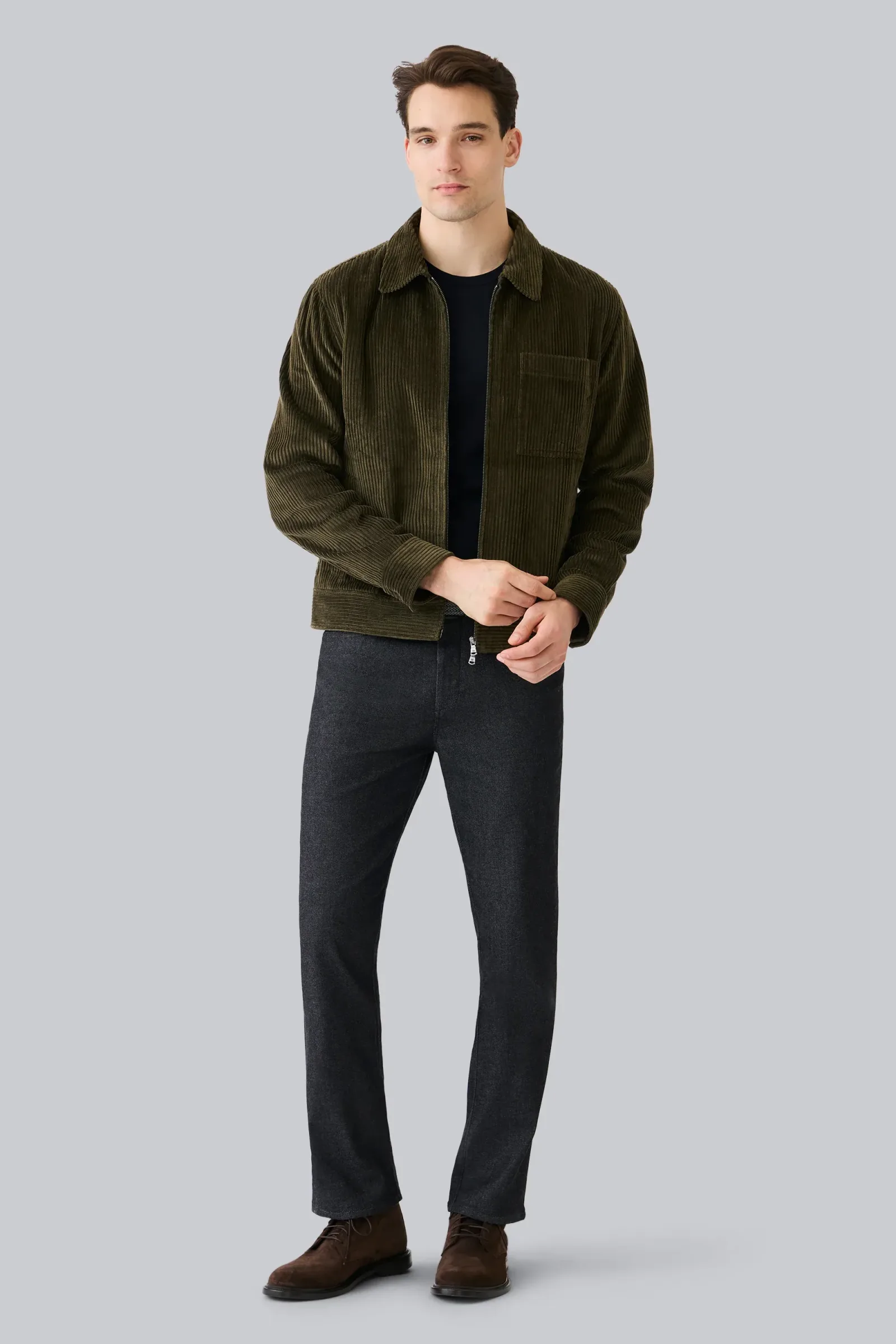 Corduroy Zip Jacket