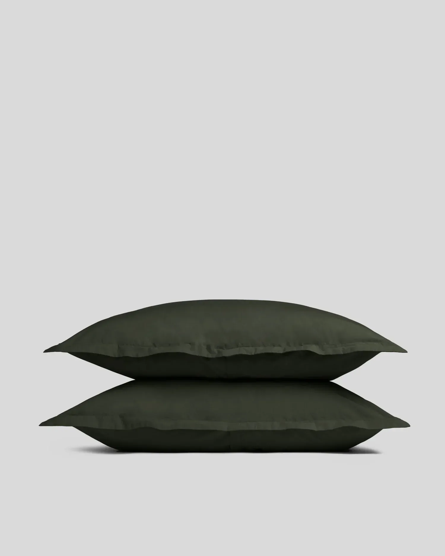 Percale Sham Set (Evergreen)