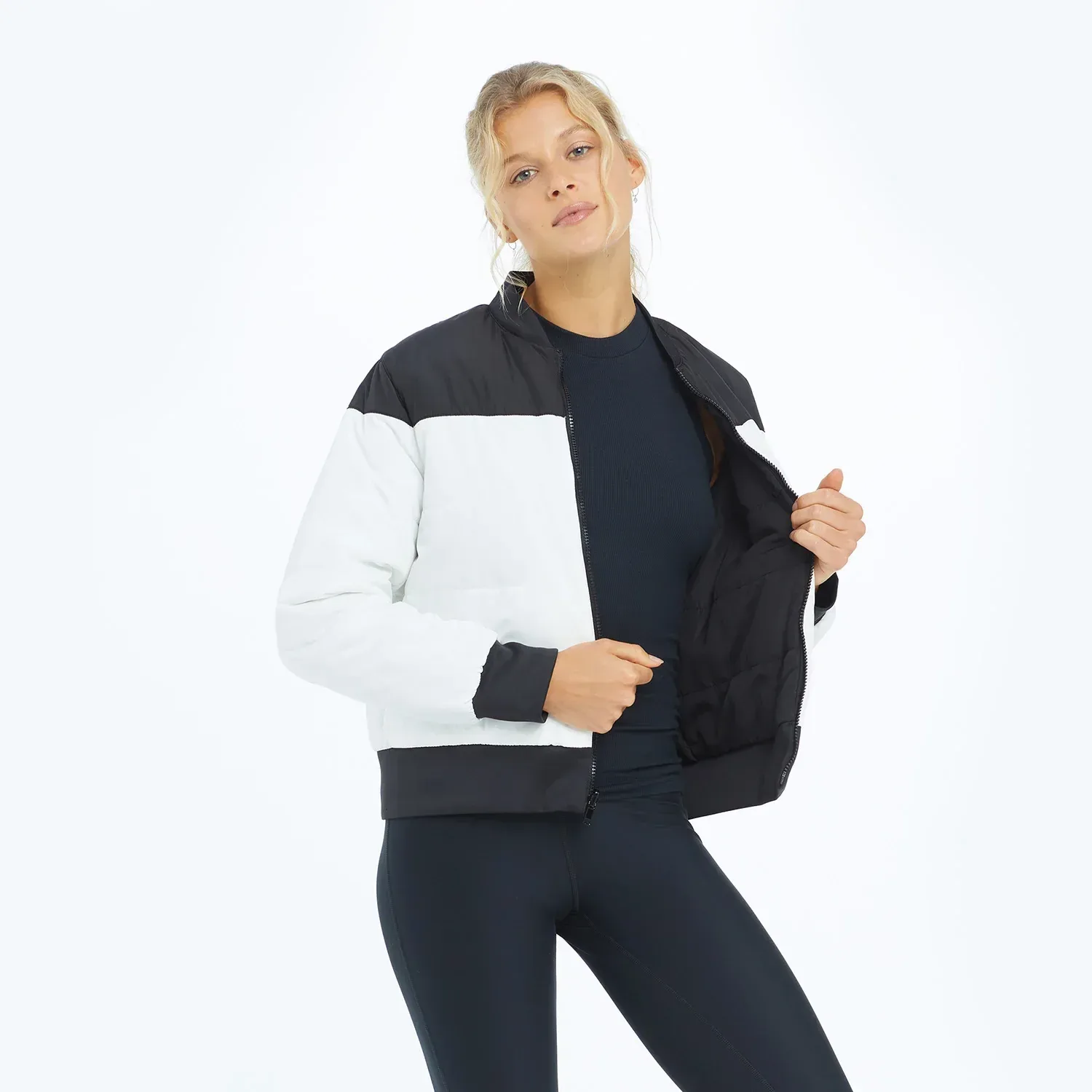 The Reversible Packable Puffer – Sea Urchin & White Sand