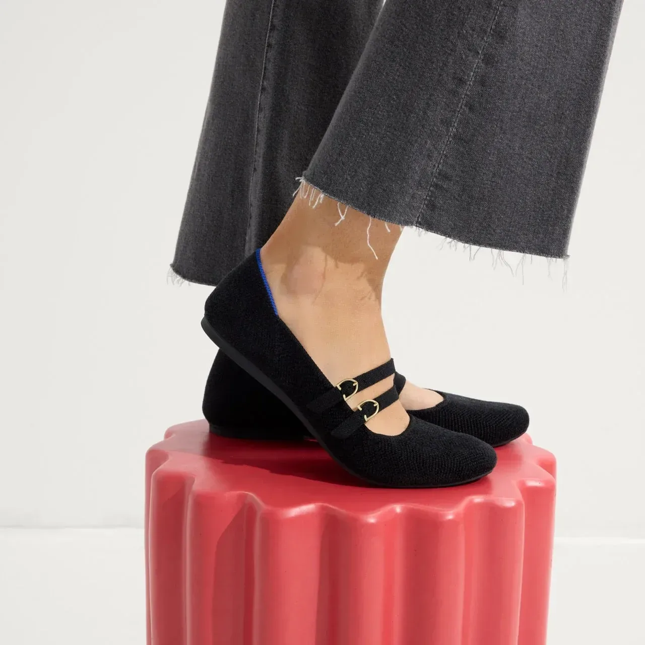 The Double Buckle Mary Jane – ReVelvet™ Black