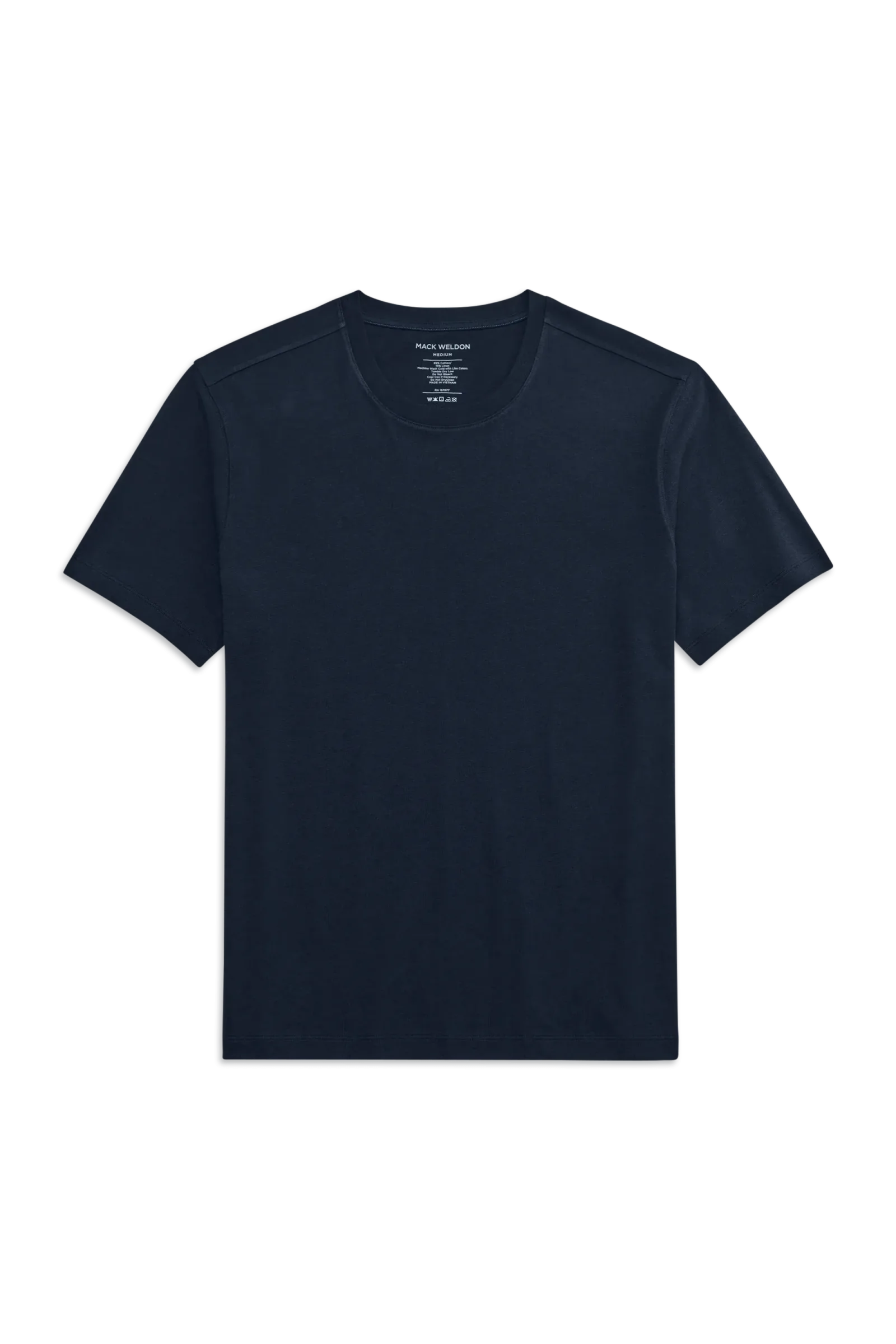 Linen Jersey Crew Neck T-Shirt
