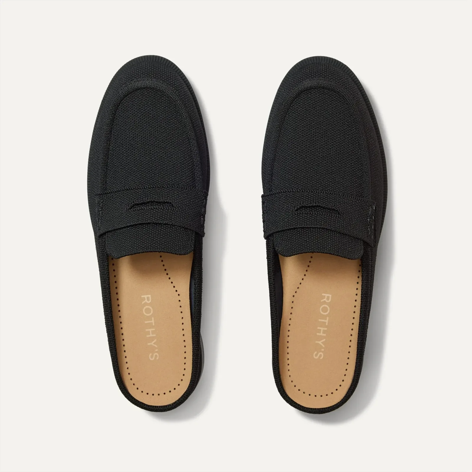 The Penny Loafer Mule – Black