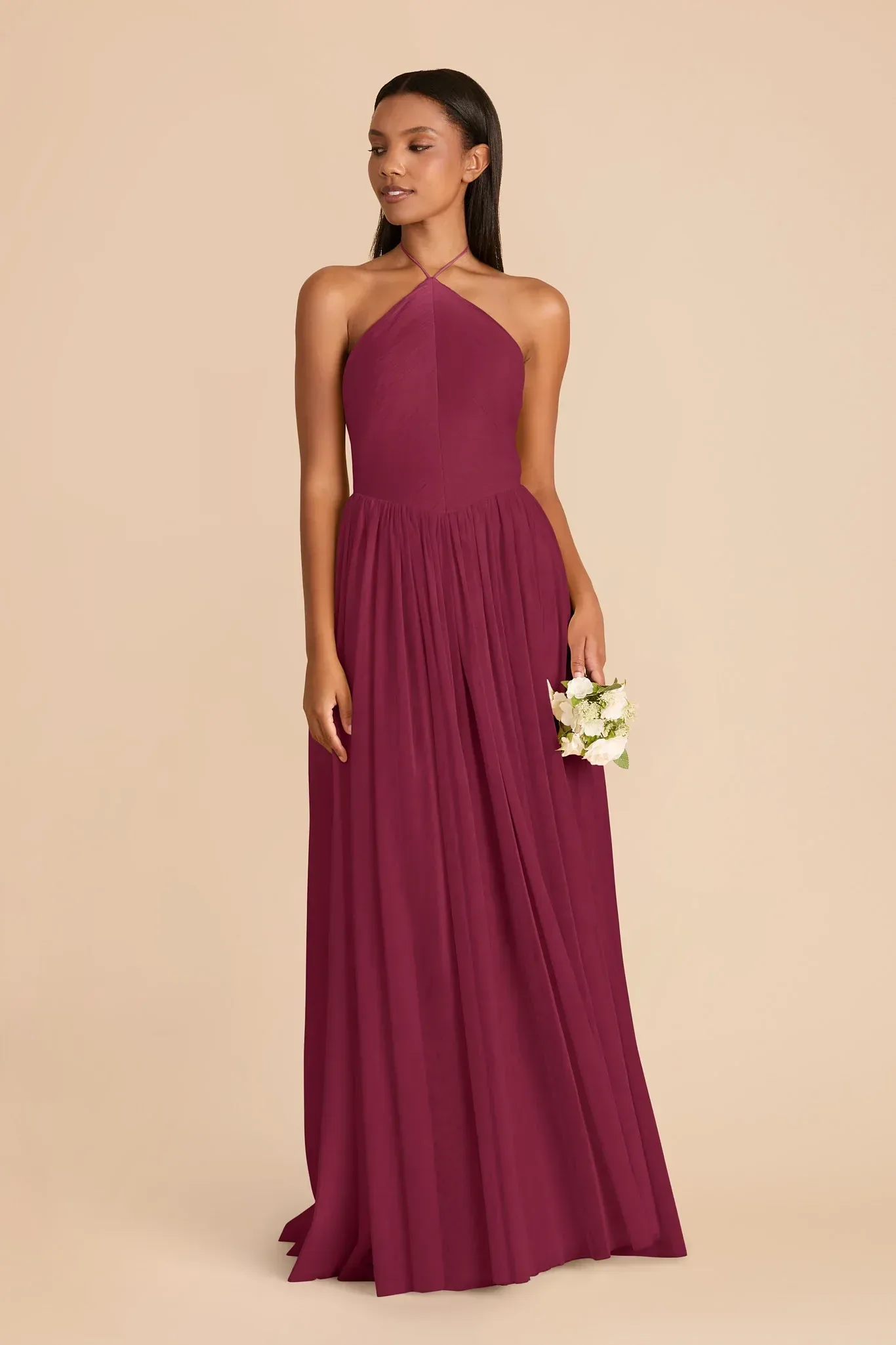 Adella Tulle Dress – Berry