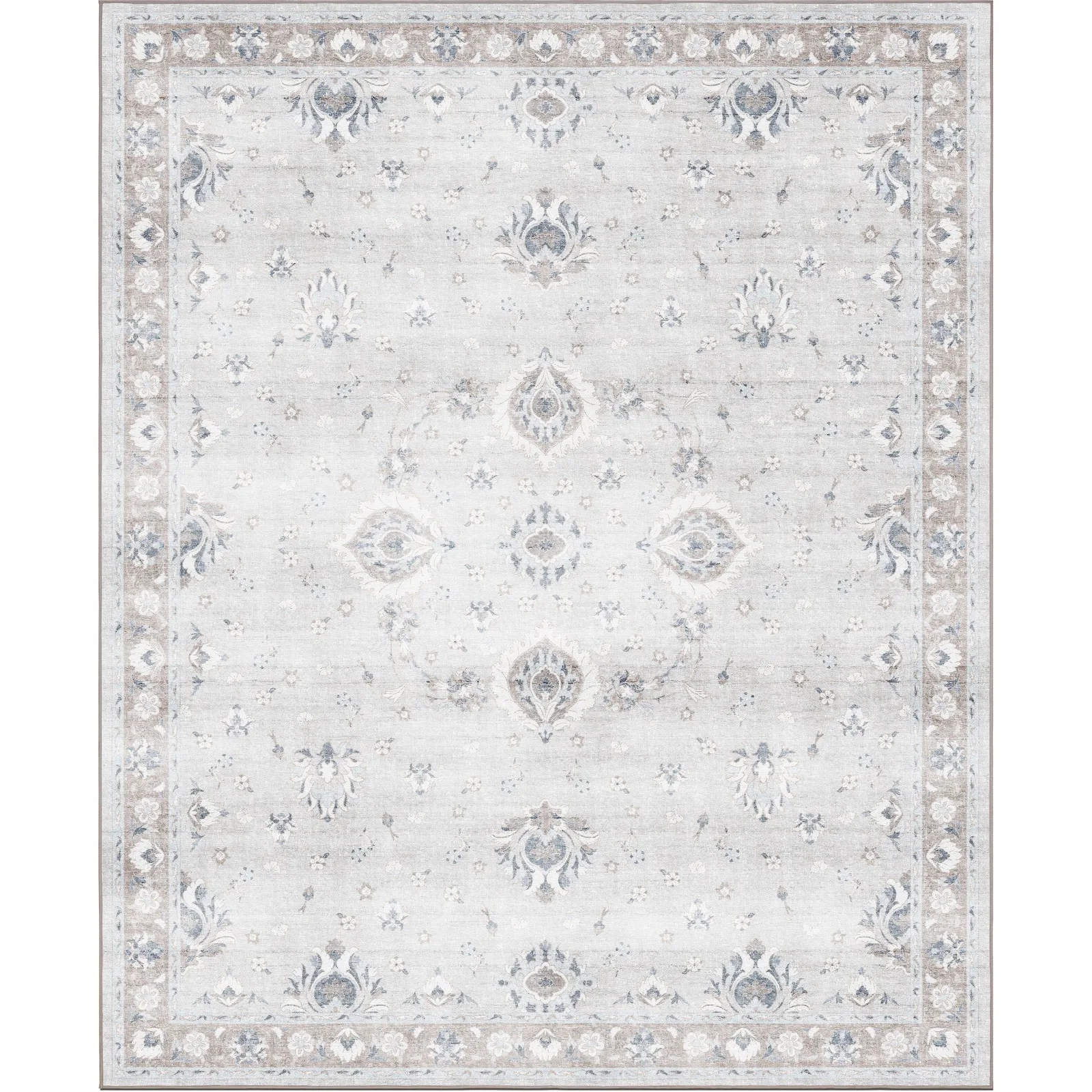 Shiraz – Silver/Slate (Rug Cover)