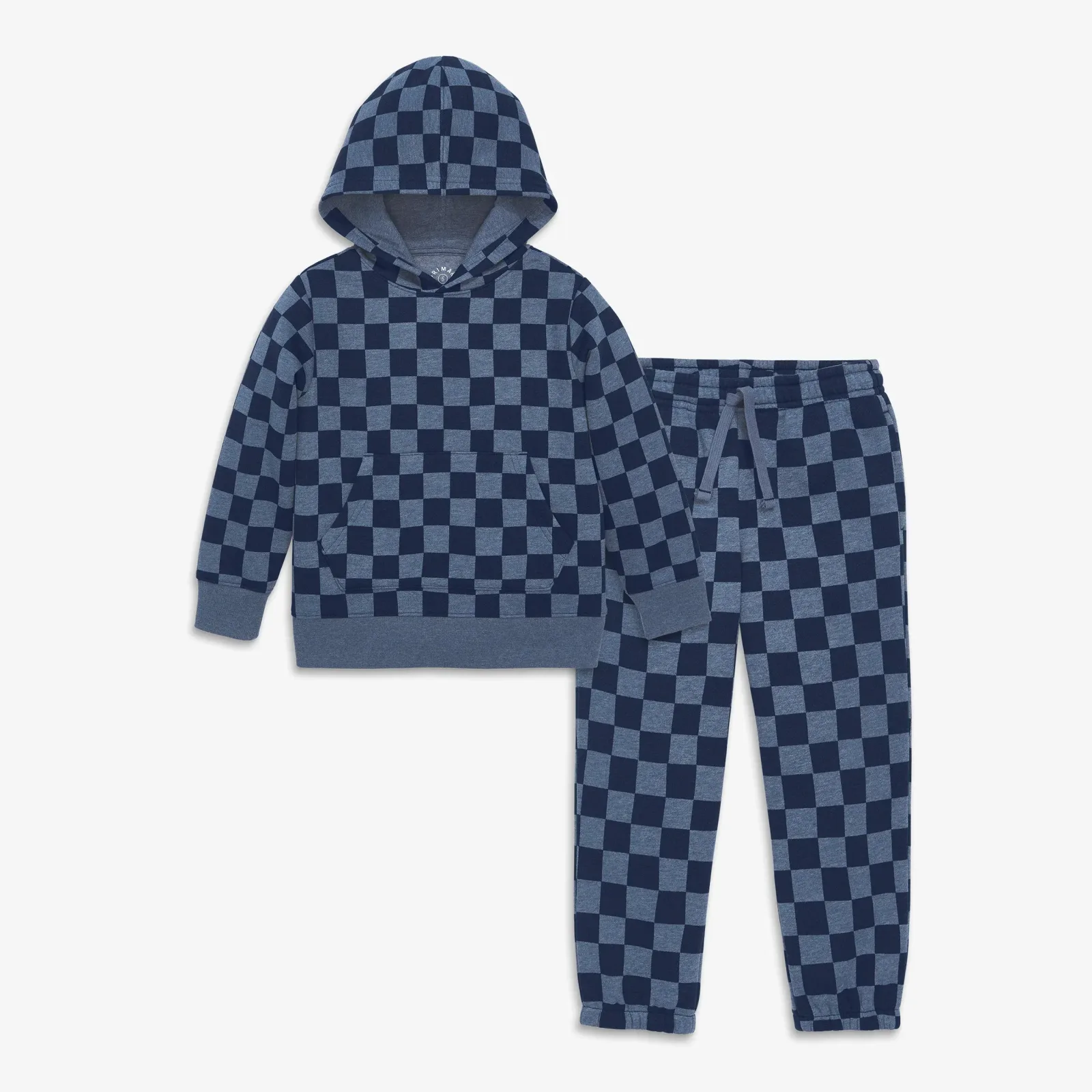 Kids cozy fleece pullover hoodie & sweatpant