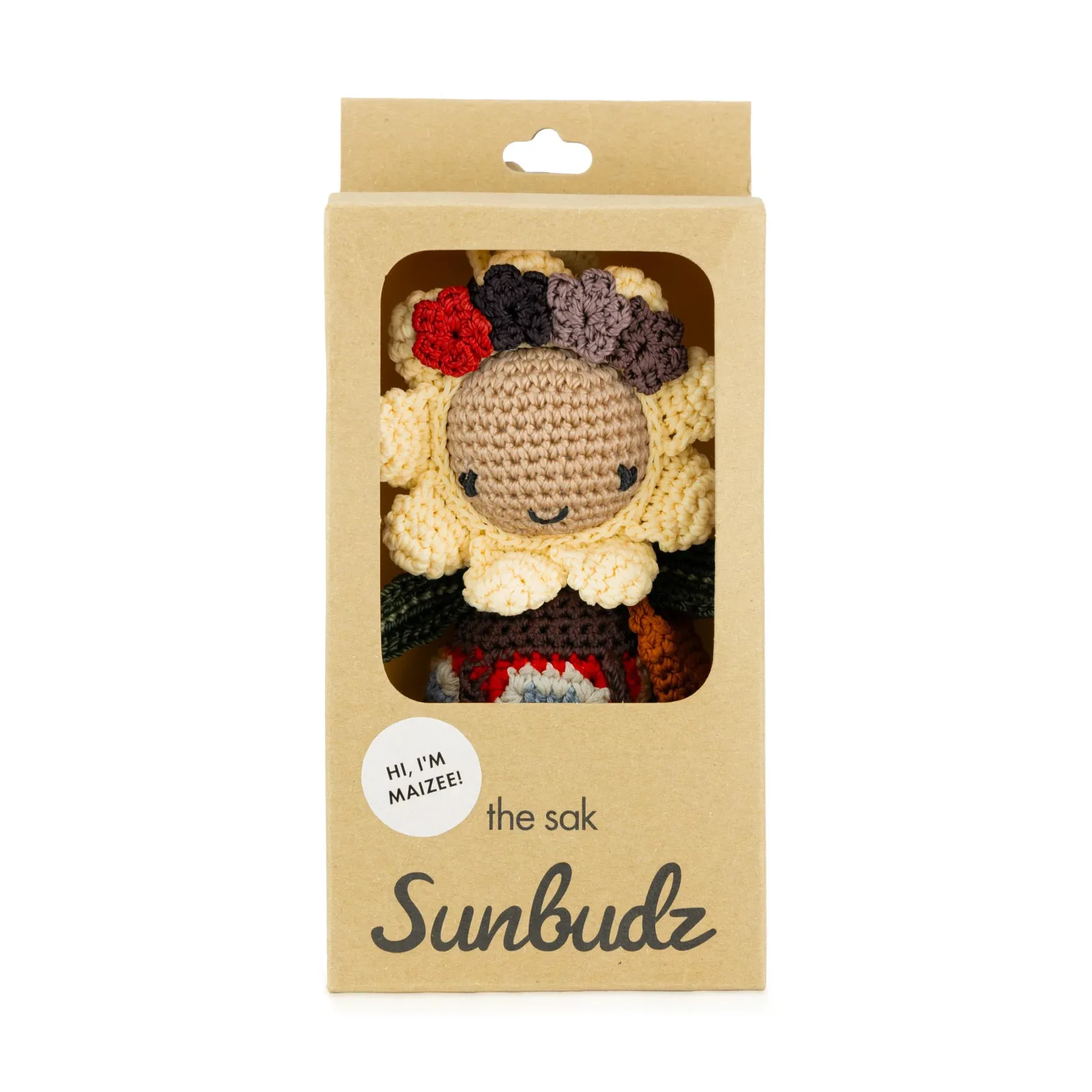 Sunbudz Sunflower Dangle – Hand Crochet – Maizee