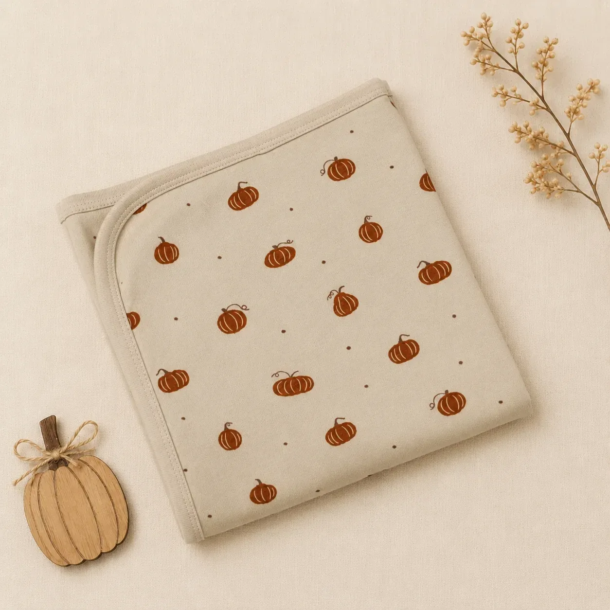 Pumpkin Spice – Organic Blanket