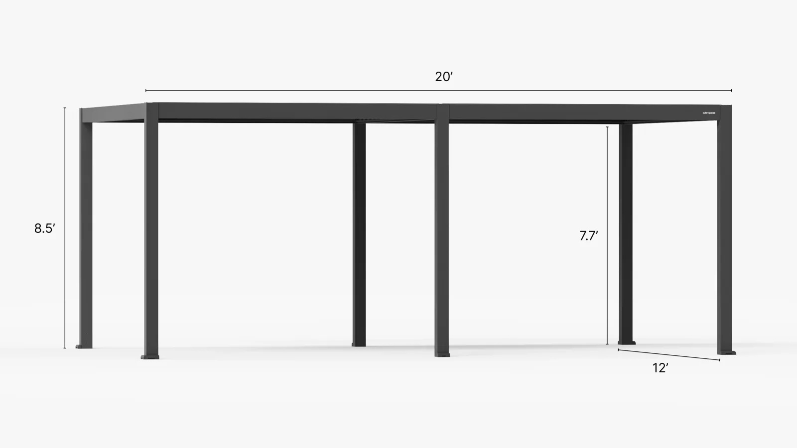 The Outer Pergola – 12' x 20'