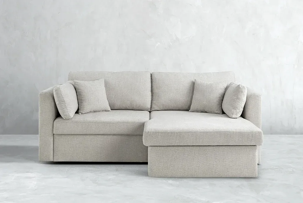 Nova Full-Size Sleeper Sectional with Storage Chaise