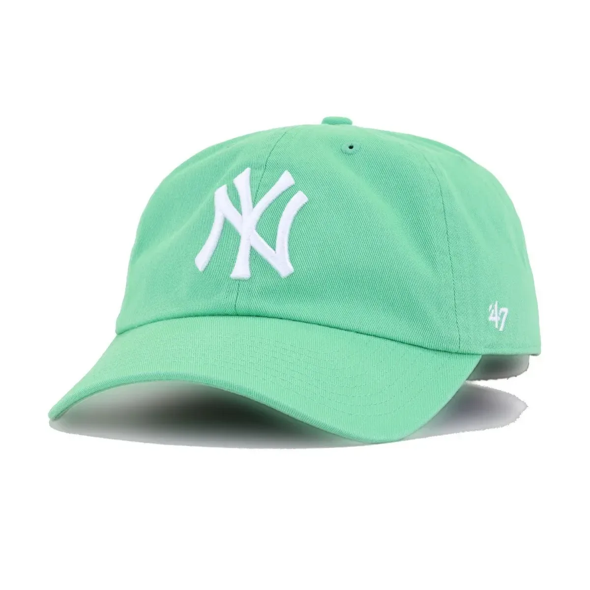 New York Yankees Green Apple 47 Brand Clean Up Dad Hat