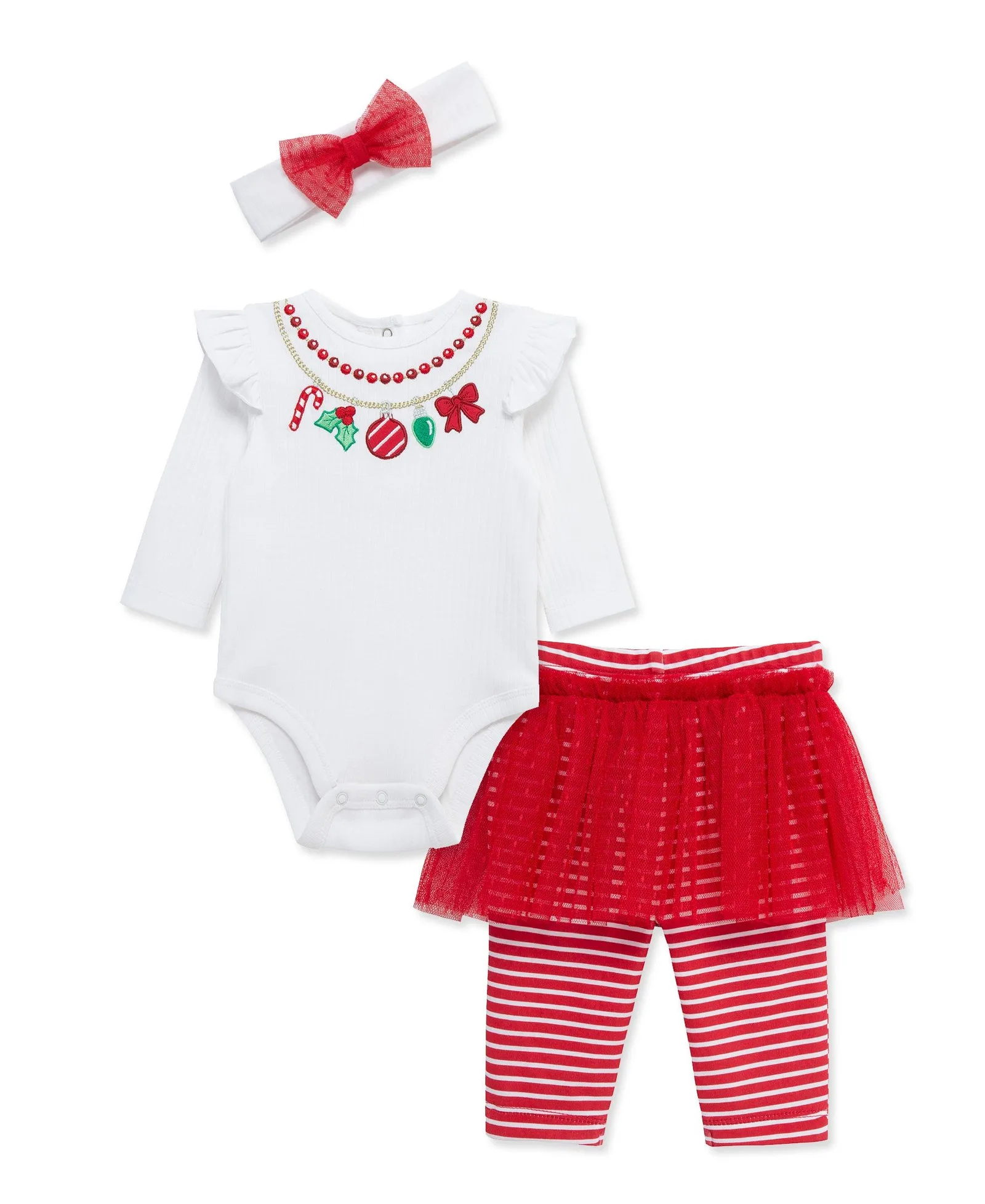 Necklace Skegging & Headband Set (3M-12M)