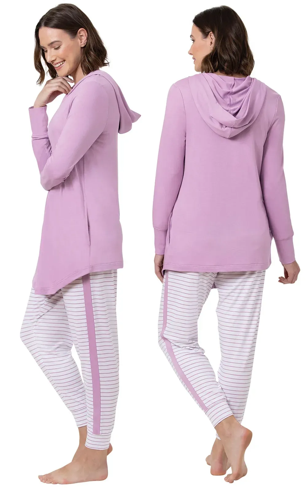 Striped 3-Piece Set – Pink – Final Sale
