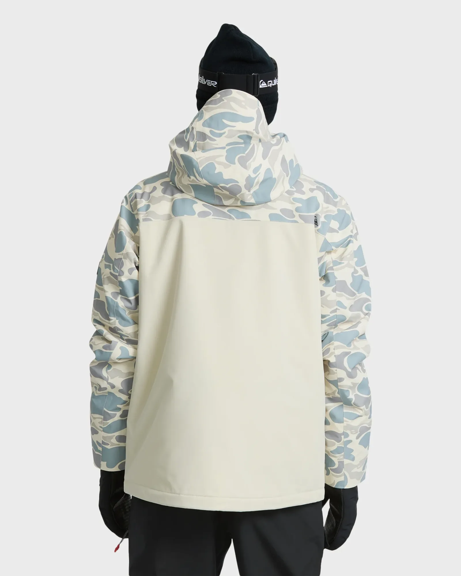 Mission Printed 20K Snow Jacket – Bone White
