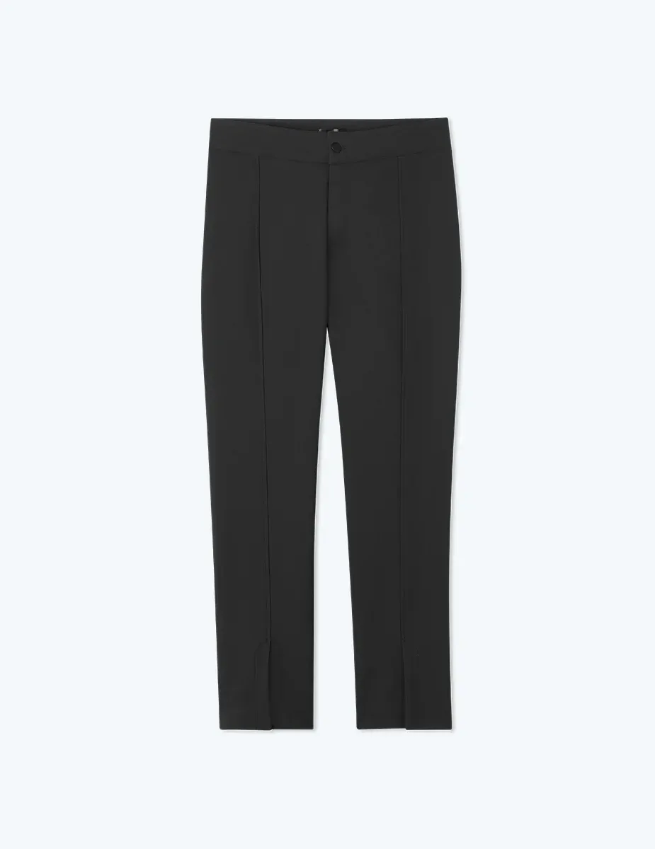 The Multitasking Slit Front Ankle Pant – Sea Urchin
