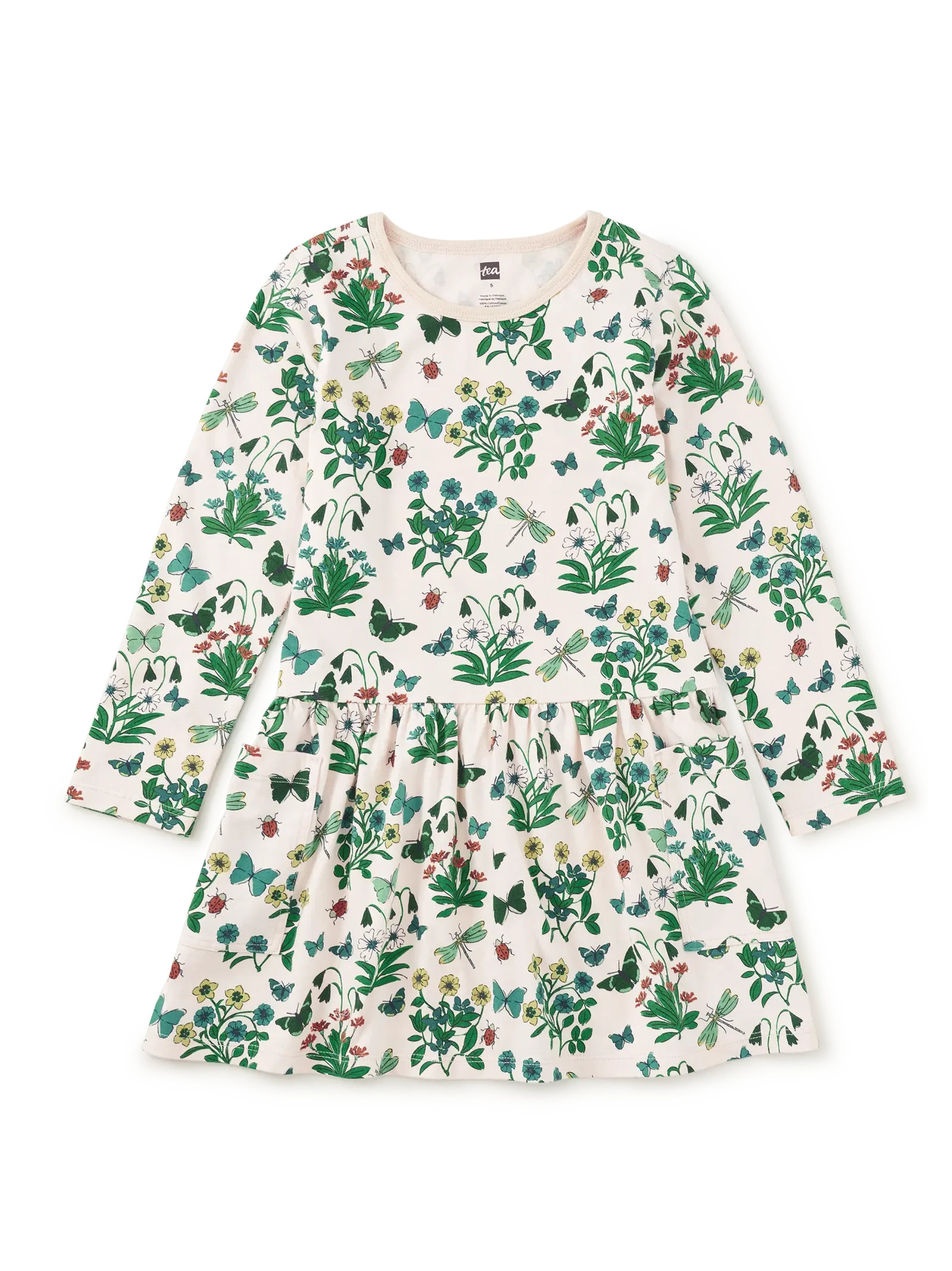 Long Sleeve Pocket Dress