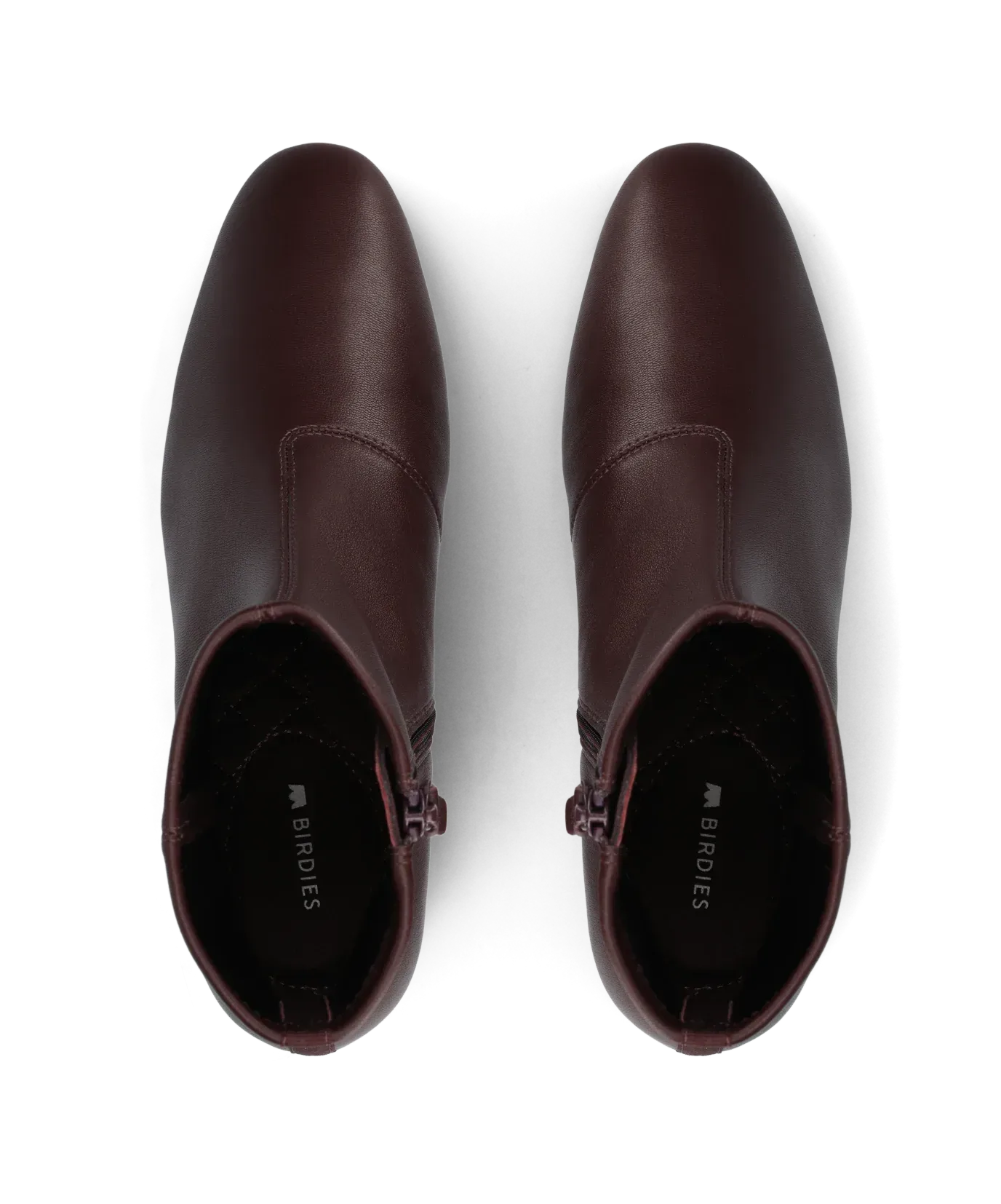 The Starling 50 Bootie – Burgundy Stretch Leather