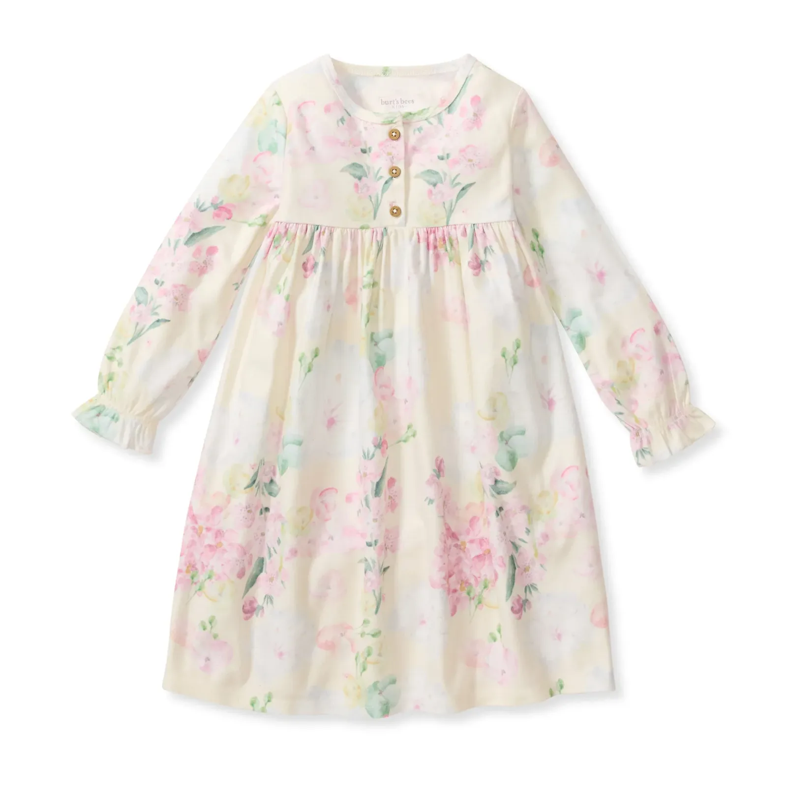 Floral Fields Kids Flannel Nightgown