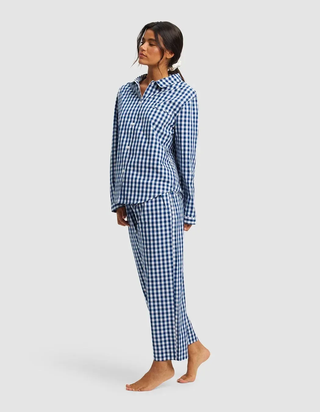 Women's Sutton Long Sleeve Cropped Pajama Set