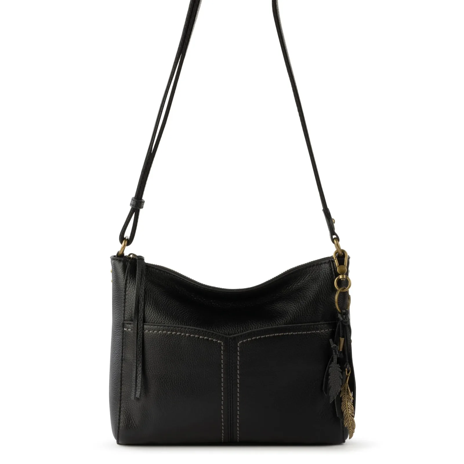 Alameda Crossbody – Leather – Black