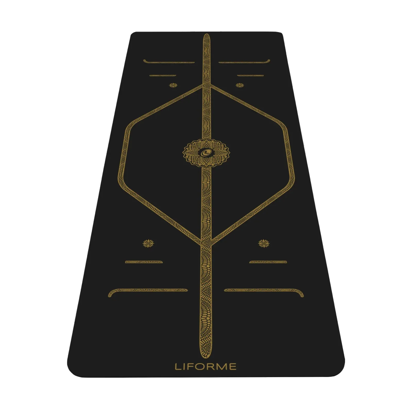 Liforme Black & Gold Yoga Mat