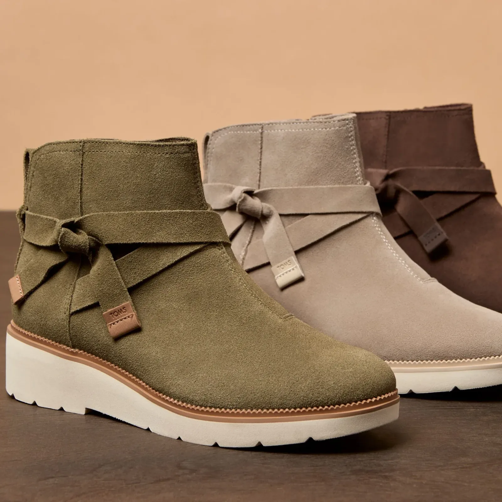 Womens Marlow Boot Water Repellent Military Olive Suede
