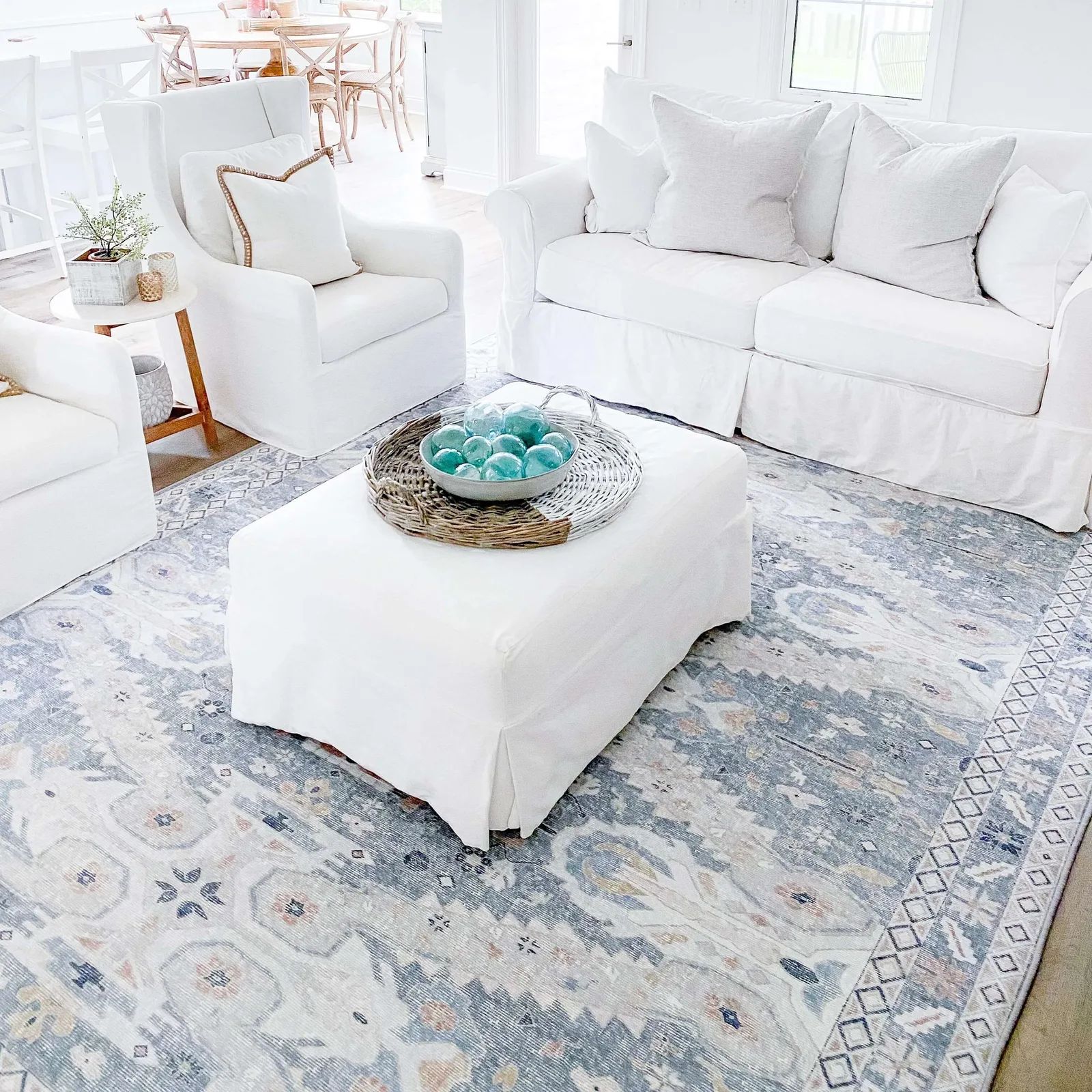 Sable – Silver/Multi (Rug Cover)
