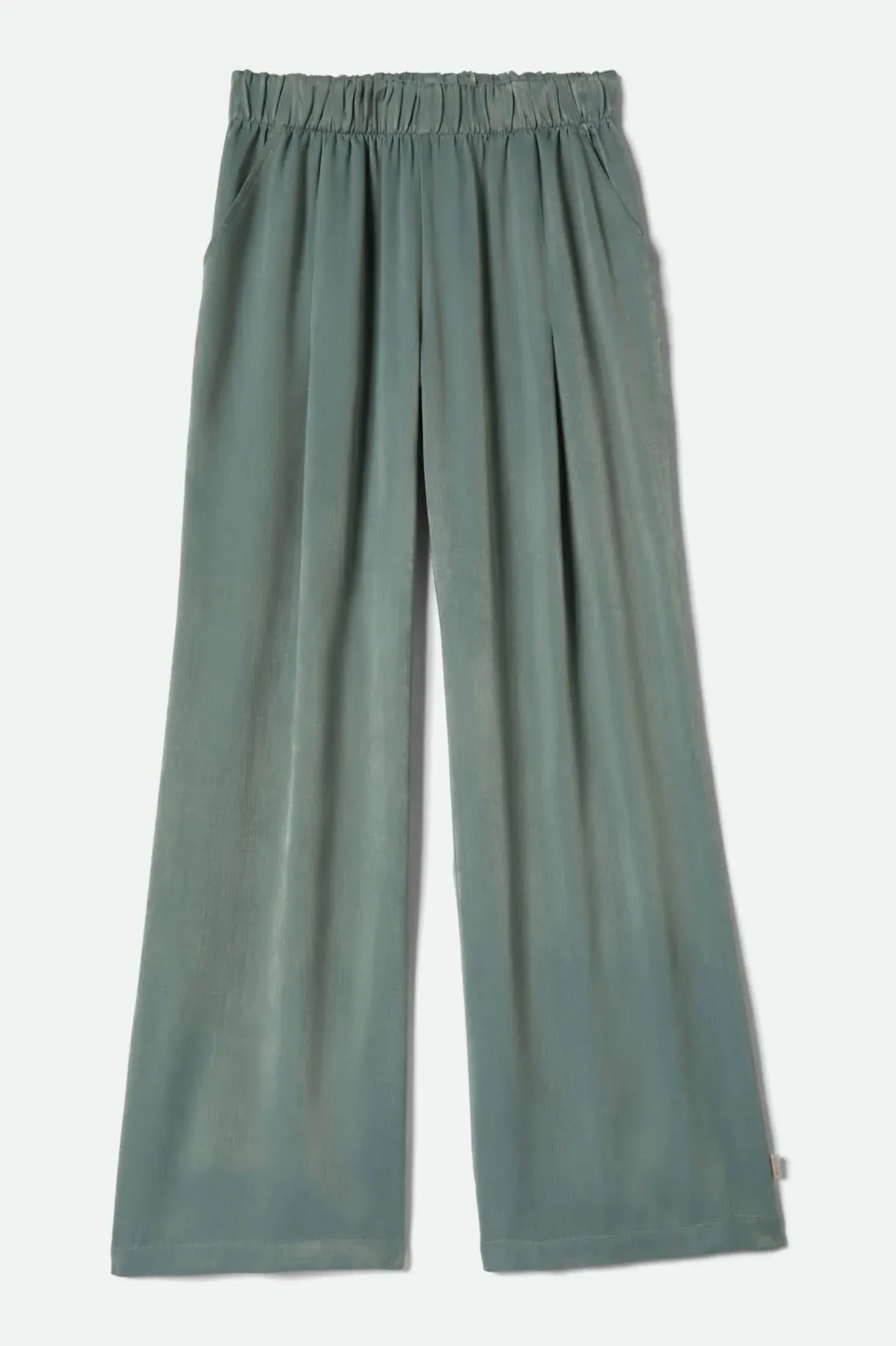 Soho Silky Pant – Blue Green Shine