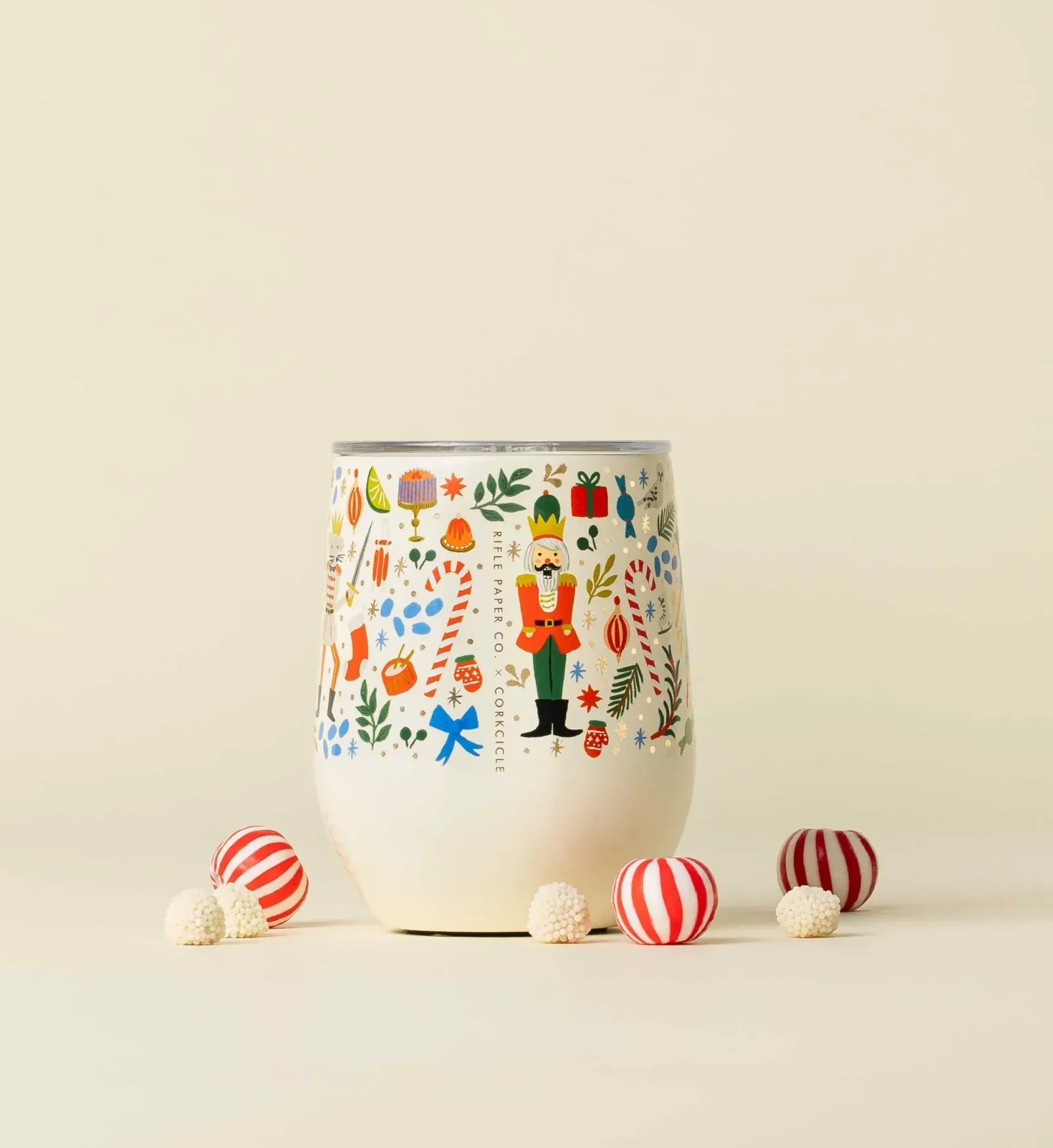 Stemless Wine Cup – Nutcracker